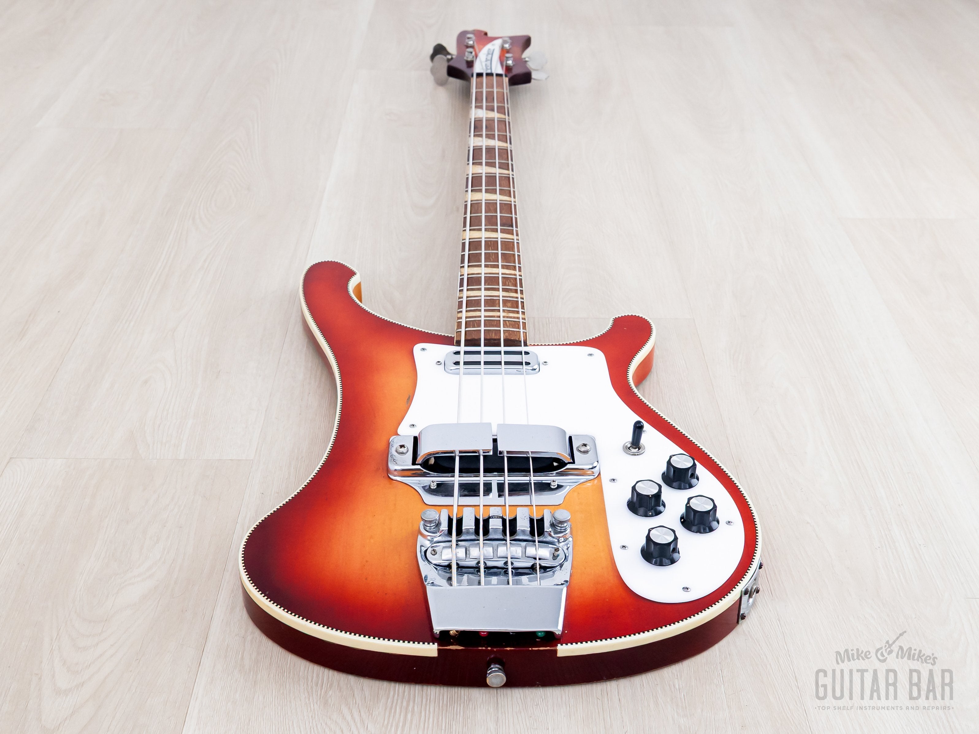 1965 Rickenbacker 4001 Vintage Neck Through Bass Fireglo w/ Case
