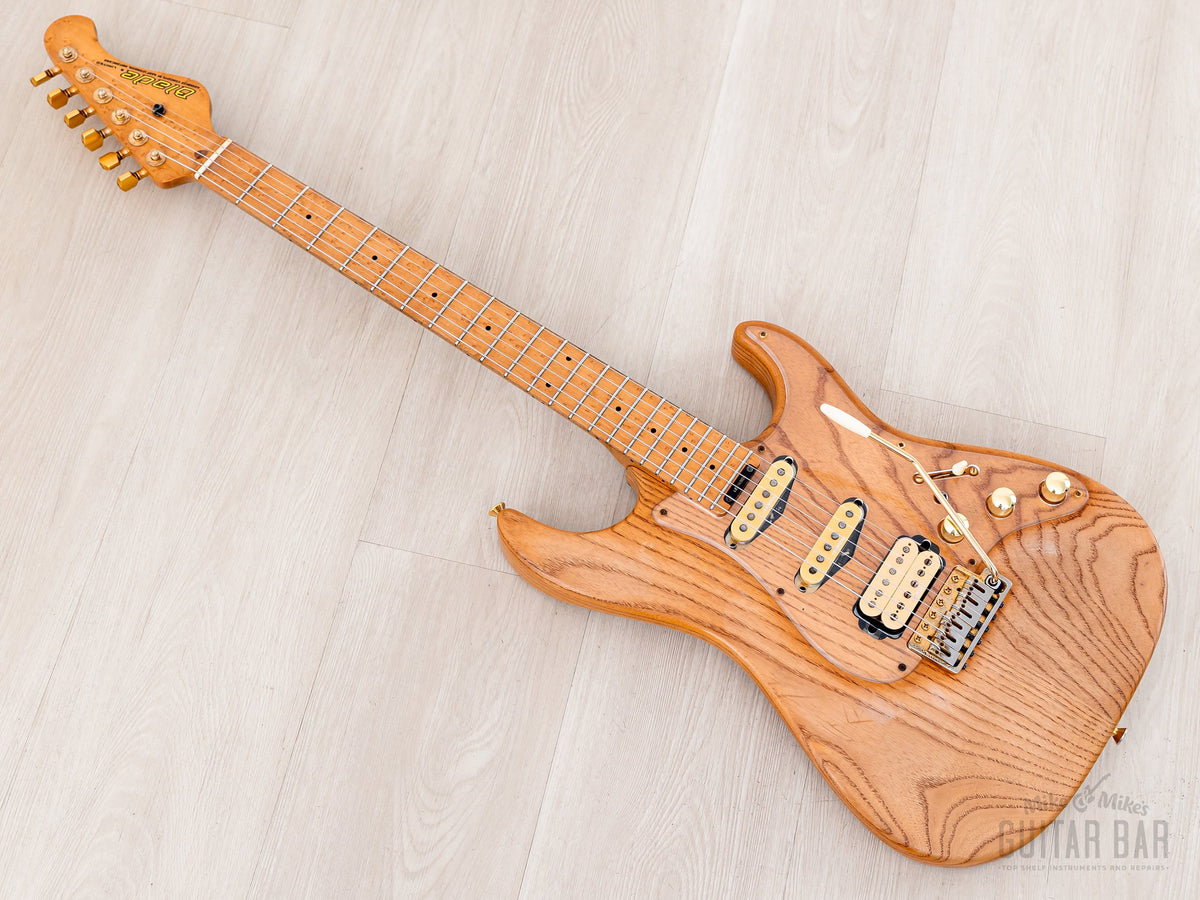1993 Levinson Blade RH-4 Limited Momose Custom neck side view