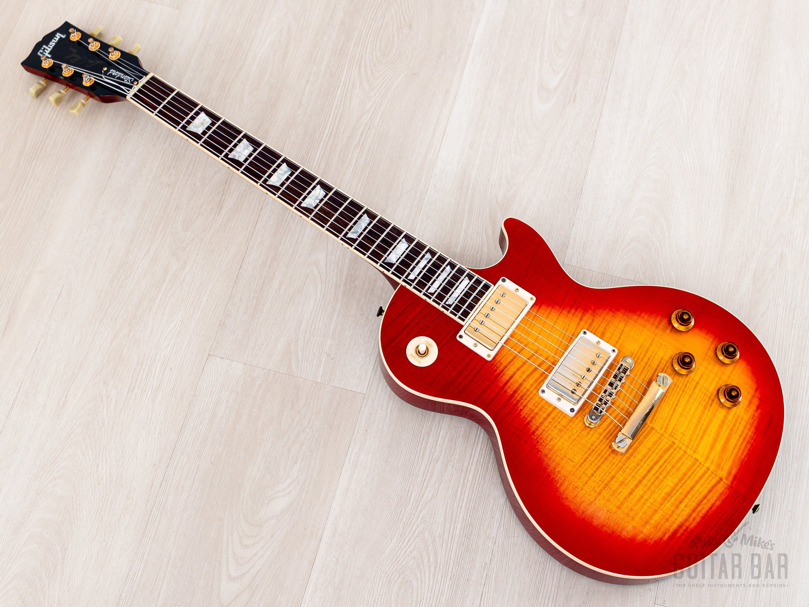 1998 Gibson Les Paul Standard Plus Limited Edition Flame Top Cherry Su
