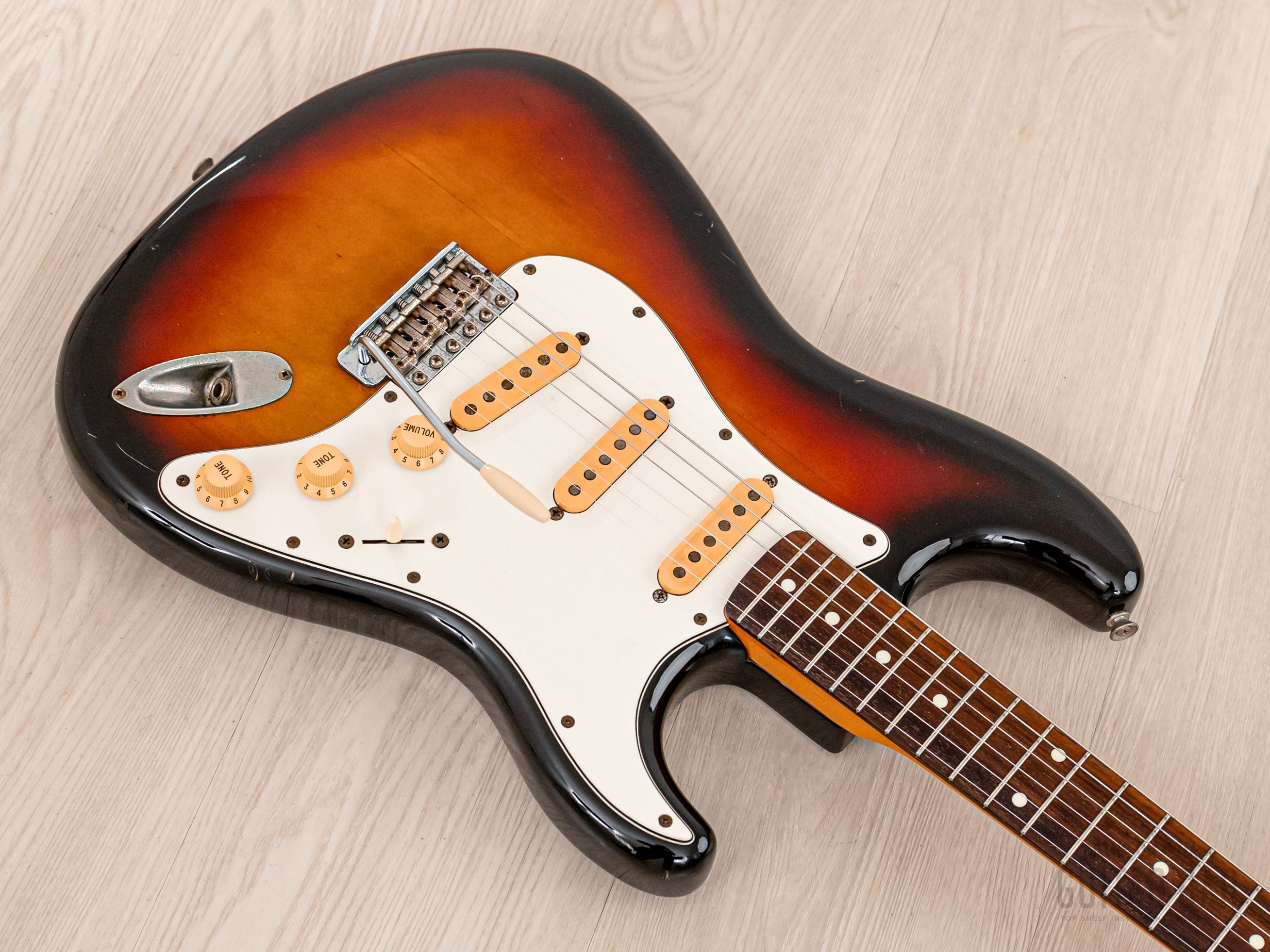 1986 Squier by Fender Stratocaster '62 Vintage Reissue SST-30 Sunburst 100% Original, Japan MIJ Fujigen