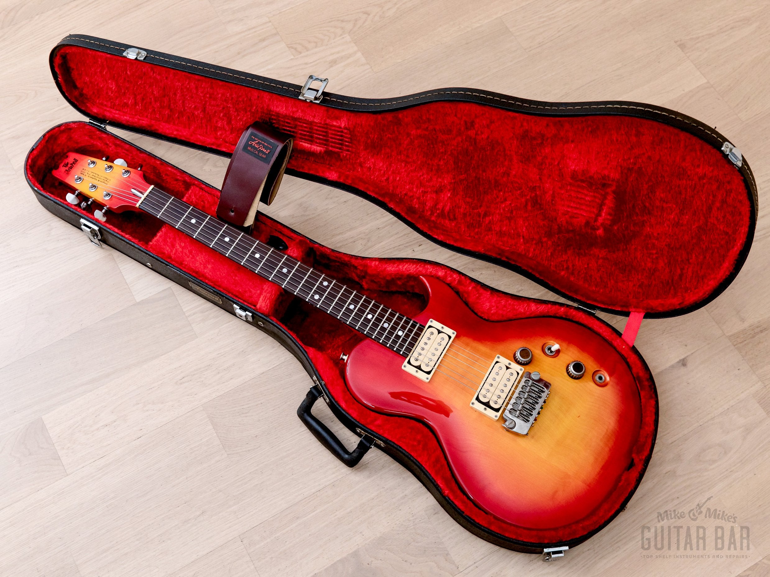 1980 Aria Pro II PE-600 Vintage Electric Guitar Near-Mint w/ Case & Strap, Japan Matsumoku