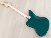 2026 Fender Traditional II 60s Jaguar Sherwood Green, back angled view
