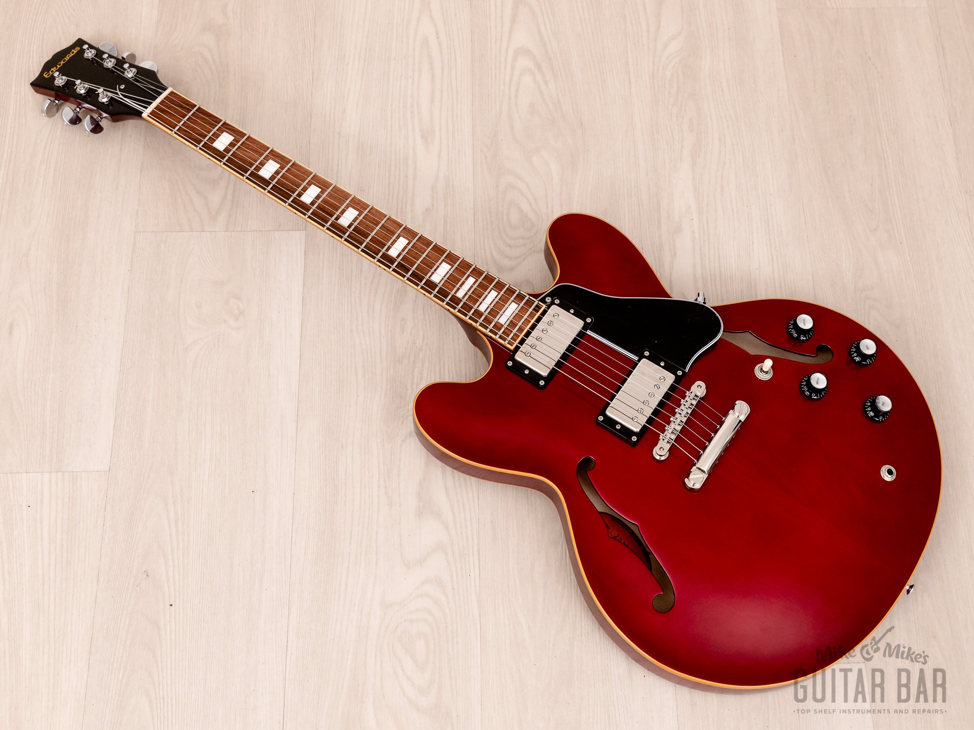 Edwards E-SA-125LTS チェリーレッド EDWARDS E-SA-125LTS - Cherry | Red Guitars Online Store