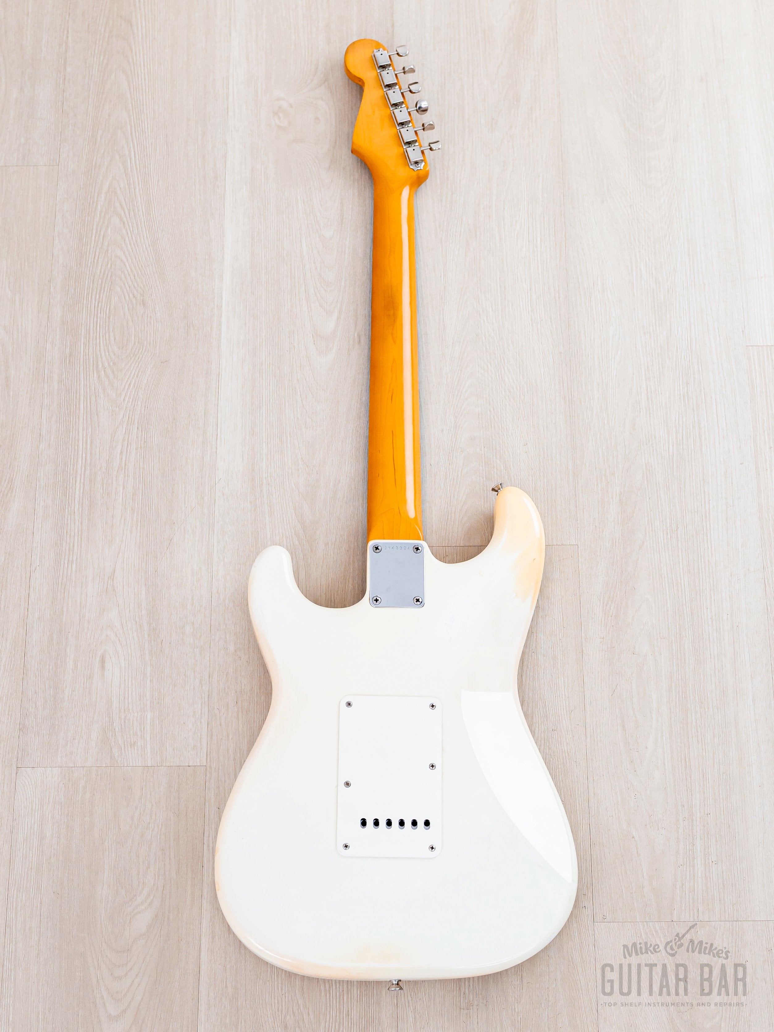 1983 Fender '62 Stratocaster JV ST62-85 Olympic White w/ USA Fullerton