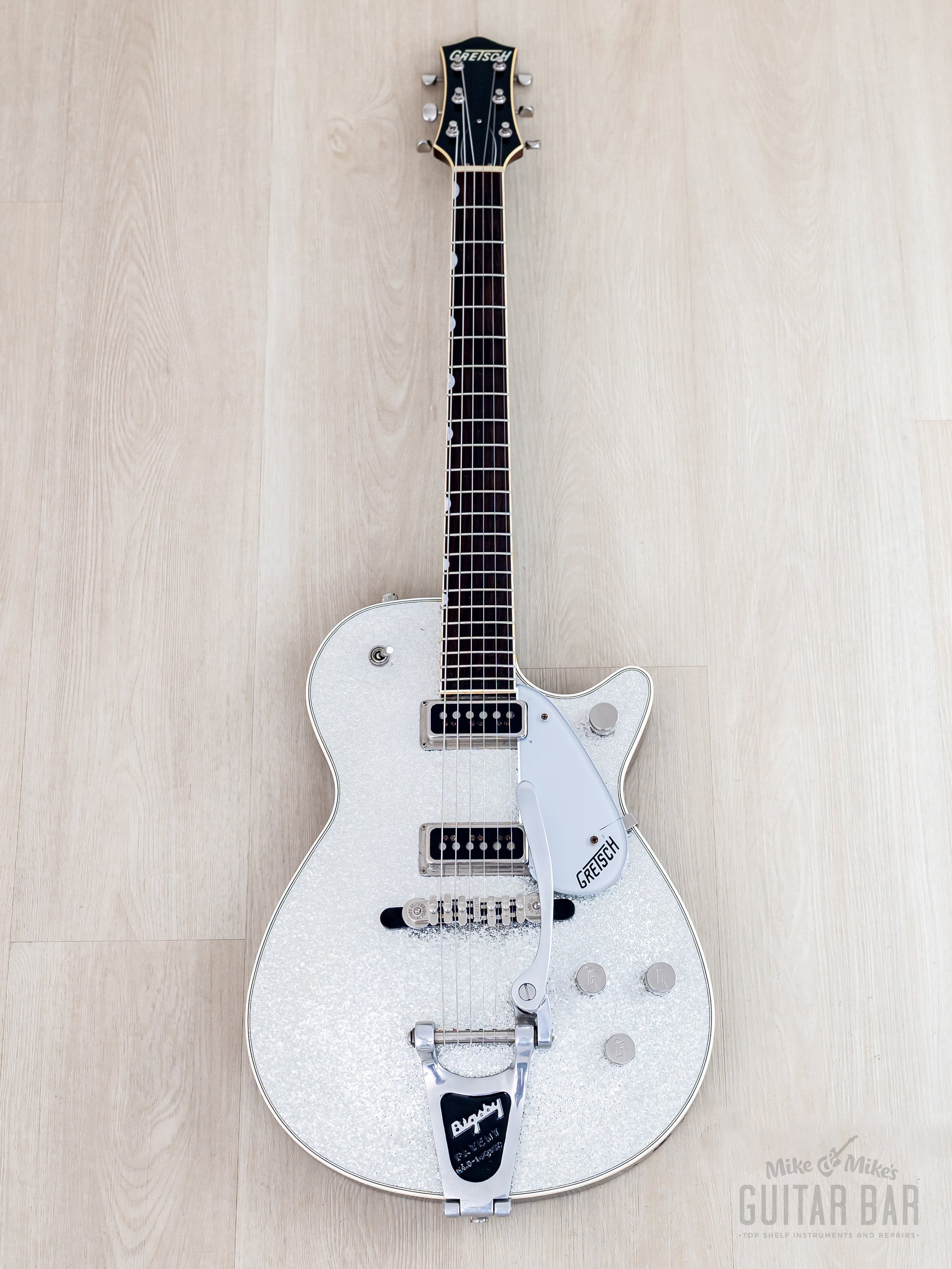 1995 Gretsch 6129T-57 Silver Jet '57 Vintage Reissue Silver Sparkle w/