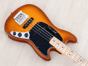Reverse angled view of Honey Burst body