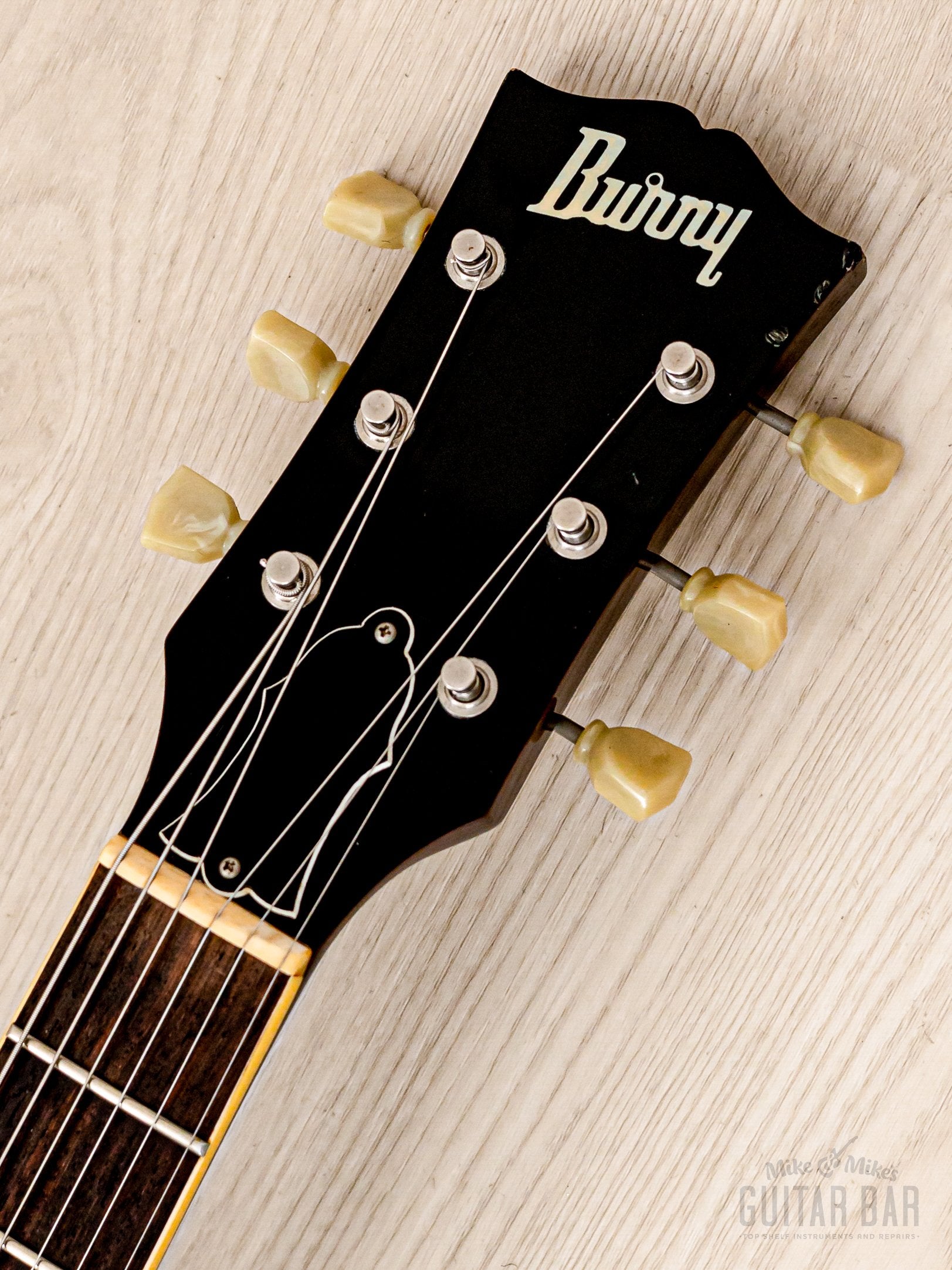 1991 Burny RLG '59 Model Standard Flame Top w/ 50s-Style Neck & VH-1 PAFS, Japan Fernandes
