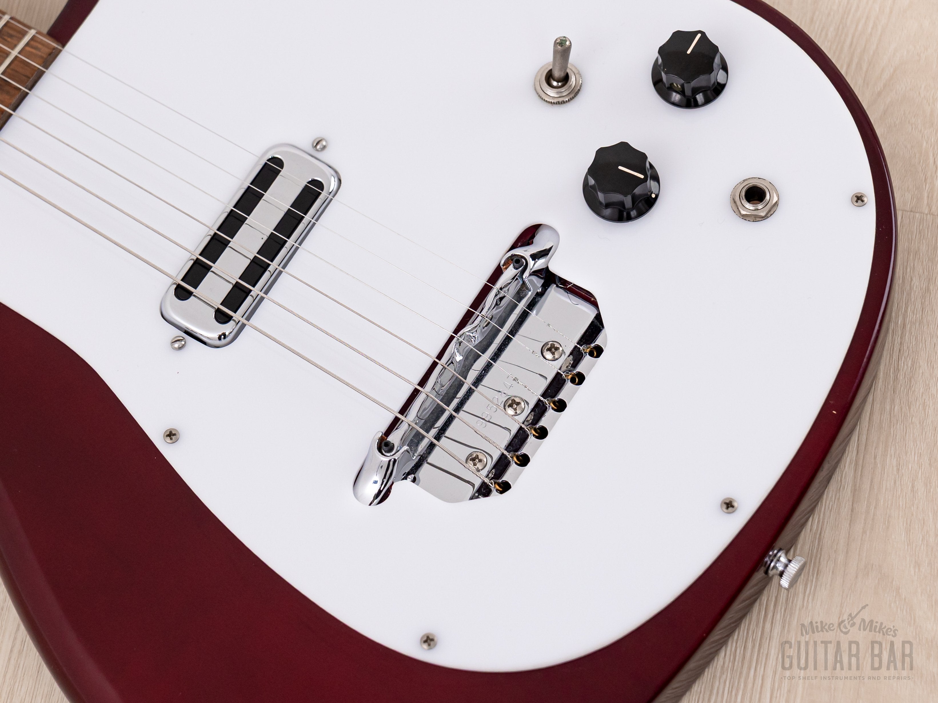 1999 Rickenbacker 425V63 Limited Edition Vintage Reissue Burgundyglo w/ Toaster Top, Case