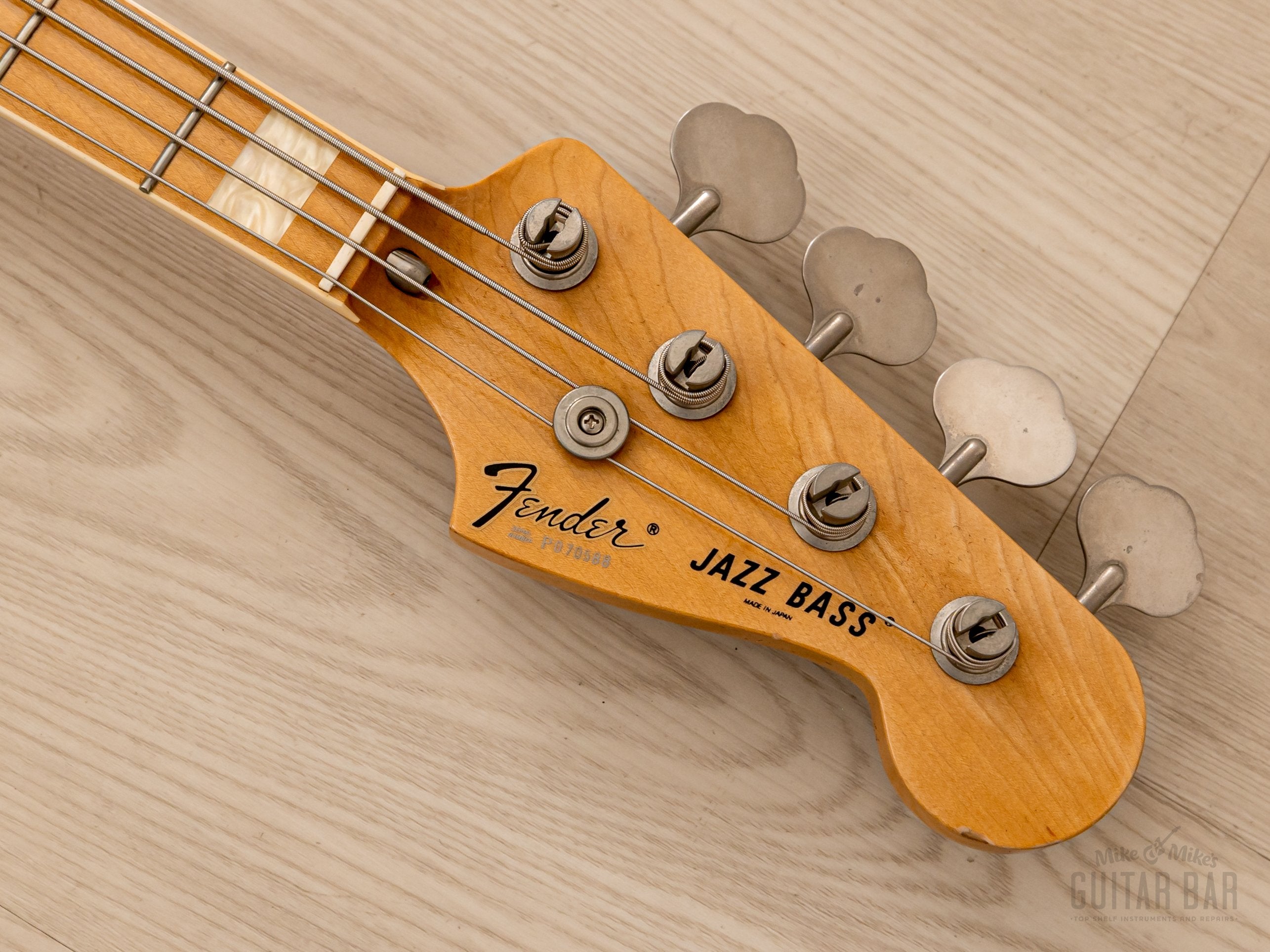 2002 Fender Jazz Bass ‘75 Vintage Reissue JB75-90US Sunburst w/ USA Pickups  & Case, Japan CIJ