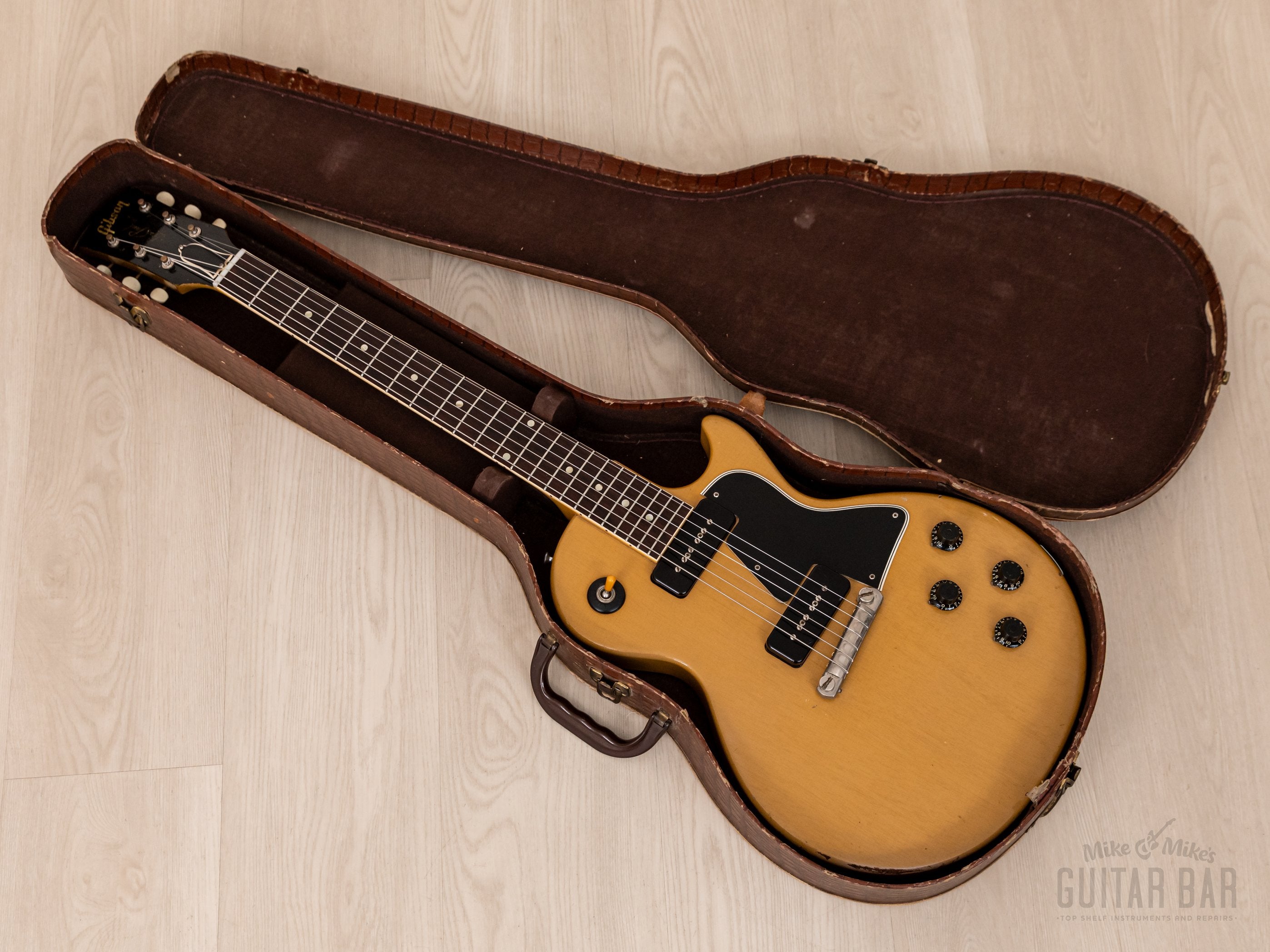 1958 Gibson Les Paul Special Single Cut TV Yellow w/ Chipboard Case