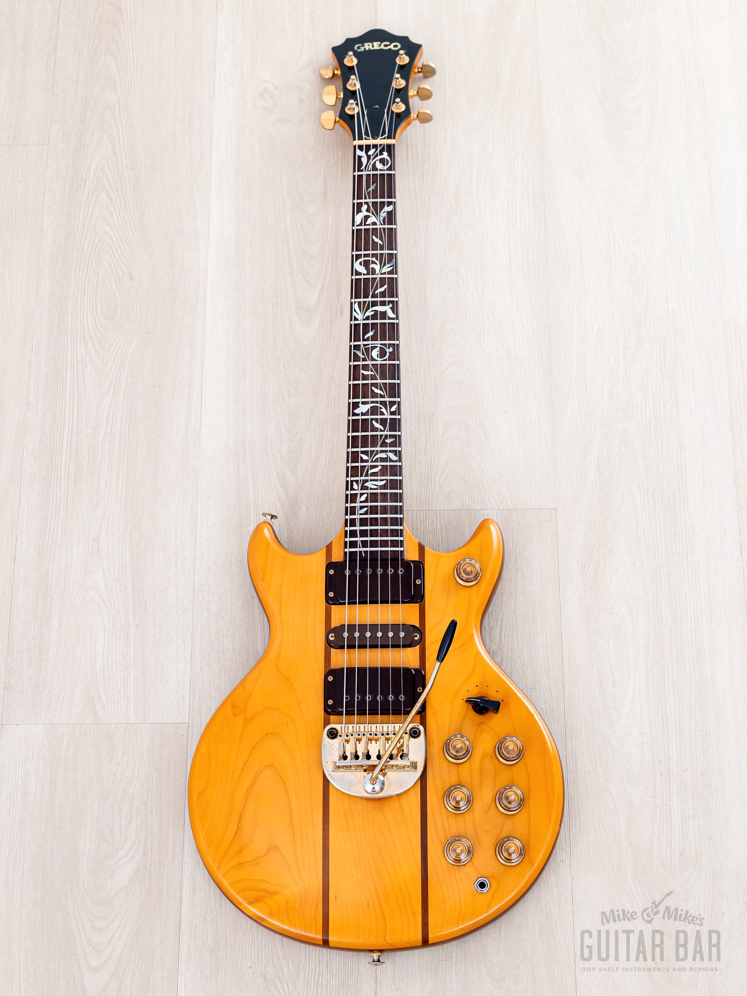 1980 Greco GO-III Speed Way Non-Catalog Set Neck HSH Vintage Guitar Na