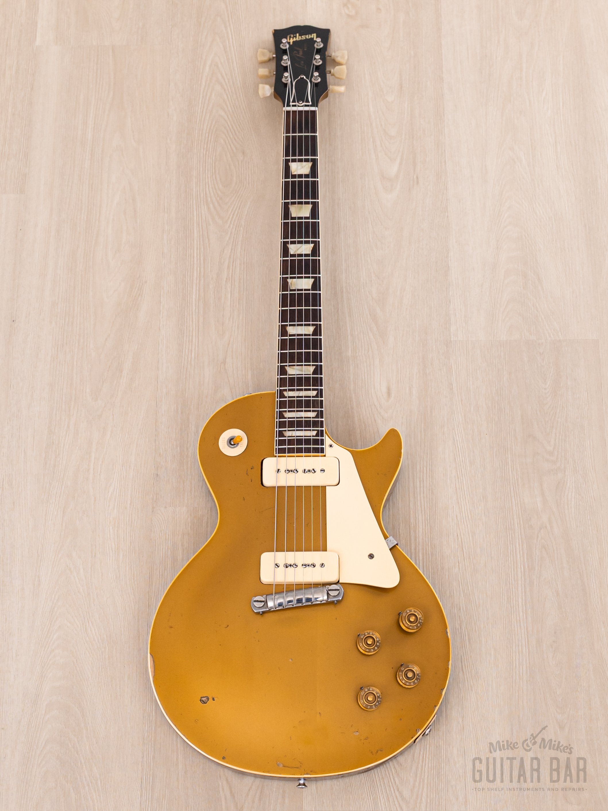 1954 Gibson Les Paul Standard Goldtop Vintage Guitar 