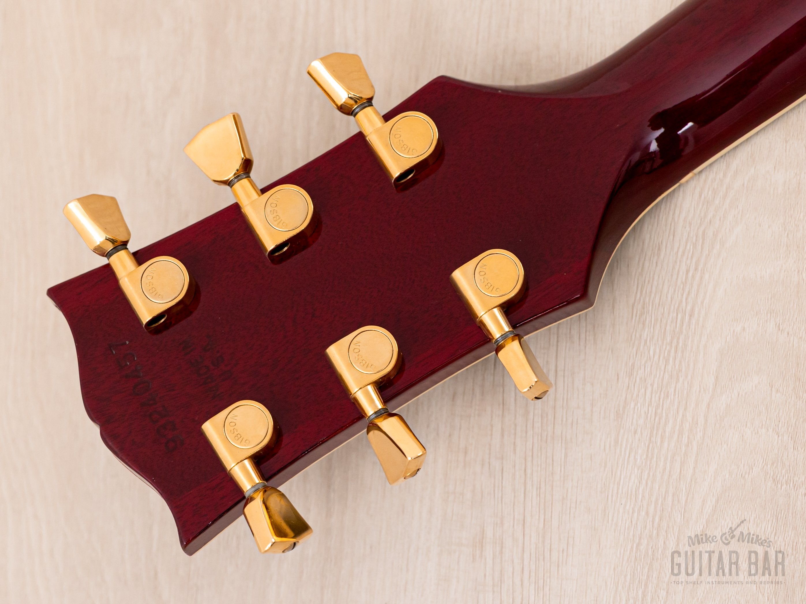 1990 Gibson Les Paul Custom Heritage Cherry Sunburst, Near-Mint w/ Zebra '57 Classic PAFs, Case