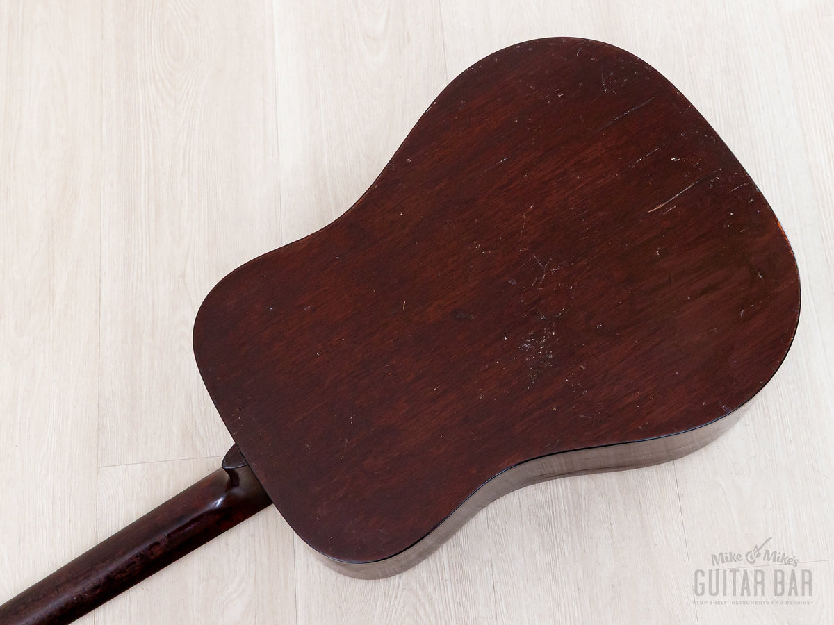 1960 Martin D-18 - back detail