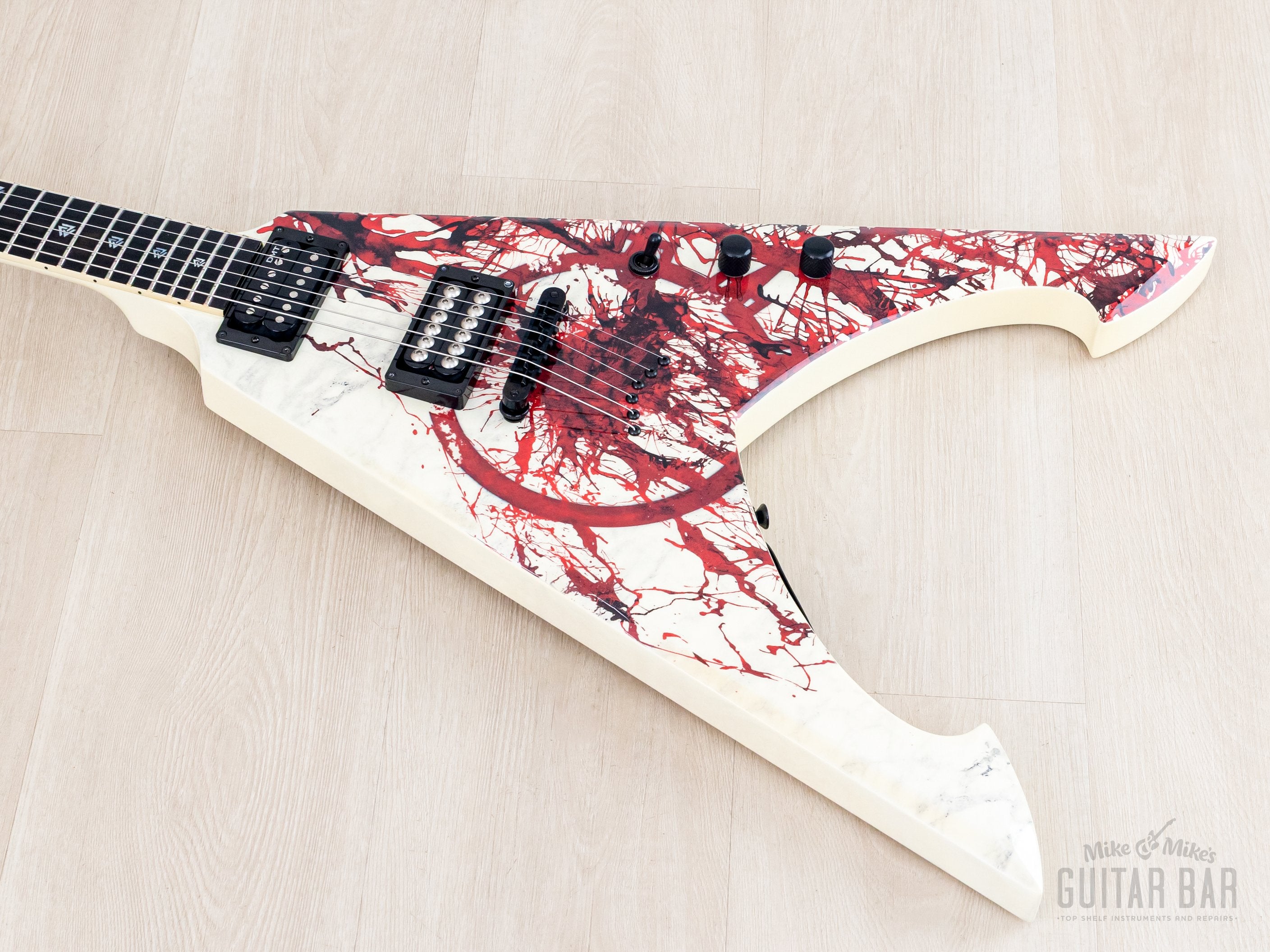 2013 Dean Custom Shop USA Michael Amott Tyrant Splatter Limited Editio
