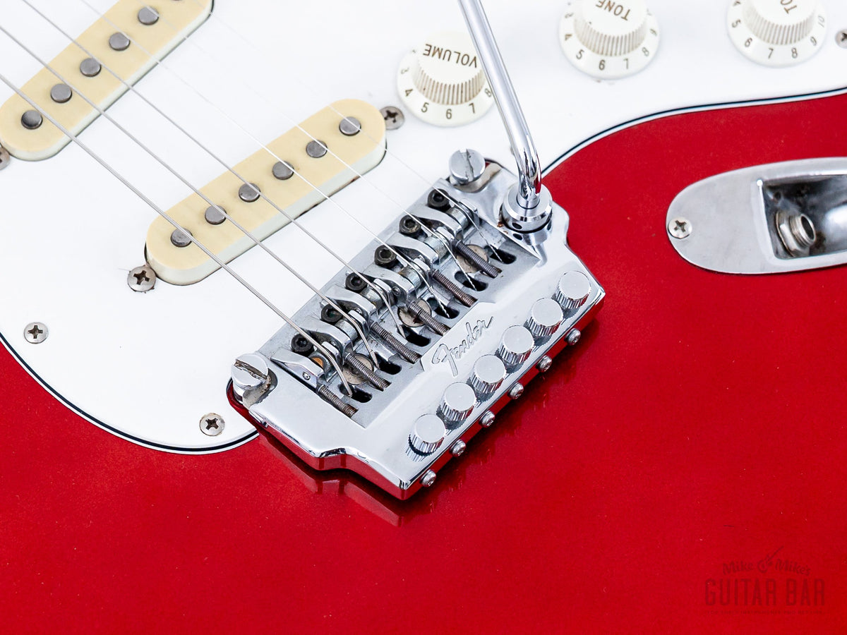 System I Blade Shooter tremolo bridge close-up