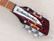 1987 Rickenbacker 360/12V64 headstock front with logo