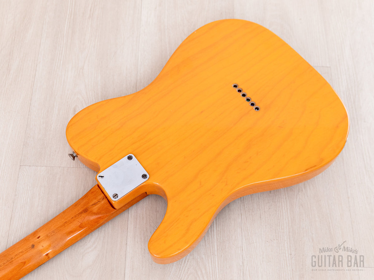 1996 Fender AV '52 Telecaster back of body close-up