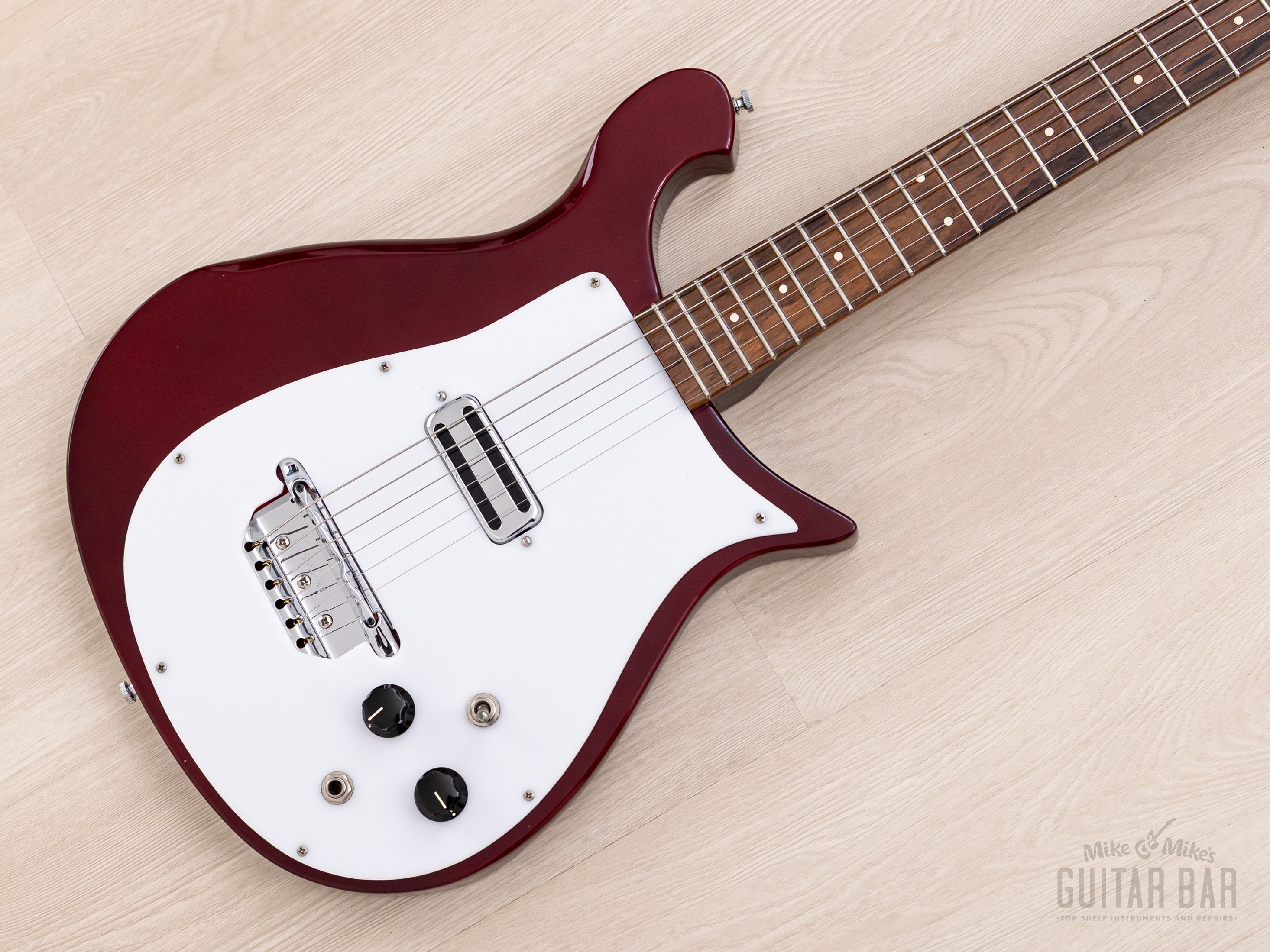 1999 Rickenbacker 425V63 Limited Edition Vintage Reissue Burgundyglo w/ Toaster Top, Case