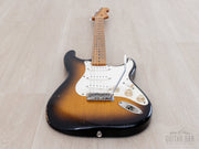 2018 Danocaster S-style '56 Sunburst Relic, front view, low angle