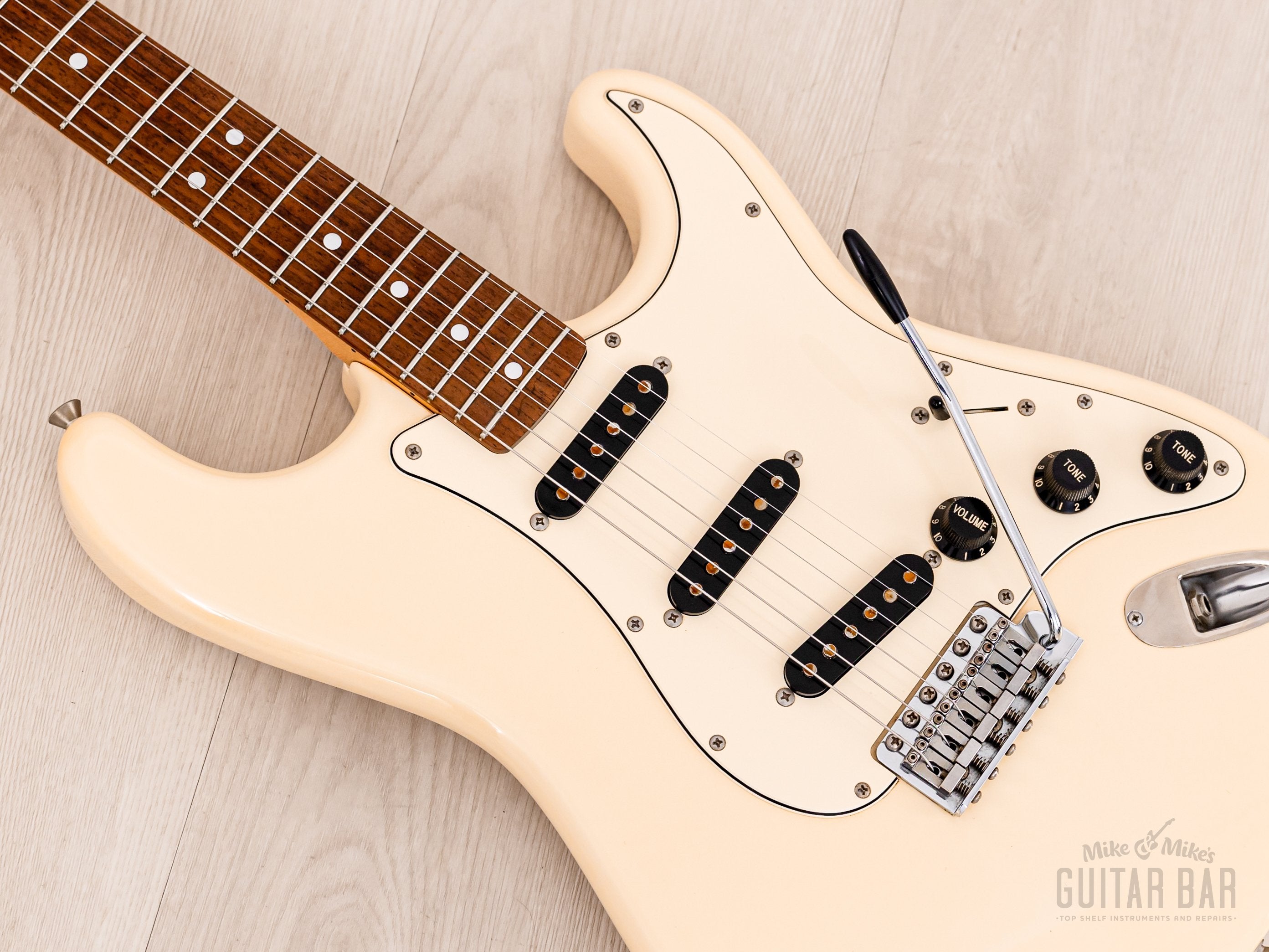 1999 Fender '72 Stratocaster ST72-58US Olympic White w/ American Vintage 57/62, Japan CIJ, Blackmore