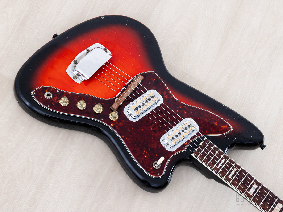 1965 Harmony Holiday Silhouette reverse angled body view