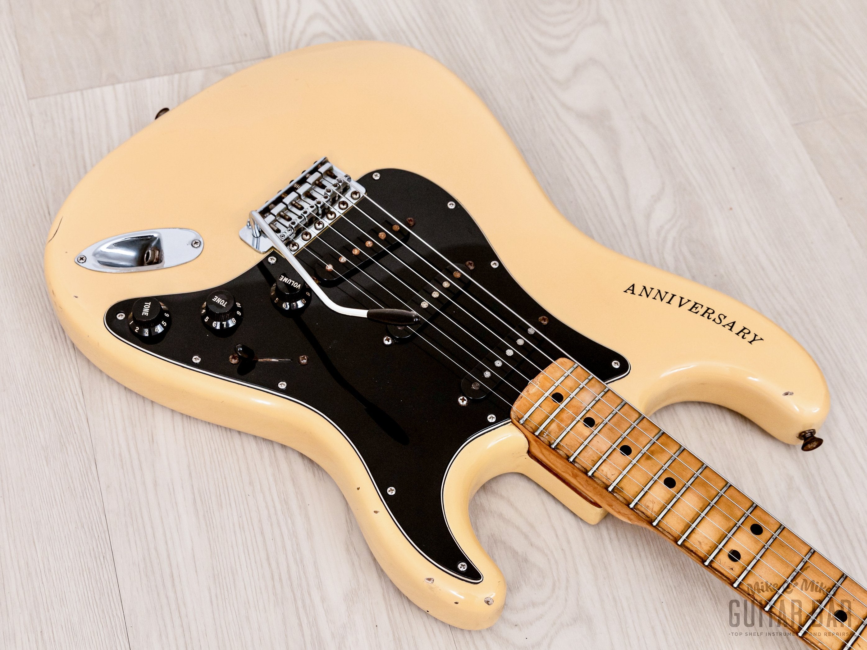 1980 Fender Stratocaster 25th Anniversary Model Vintage Guitar Pearl W