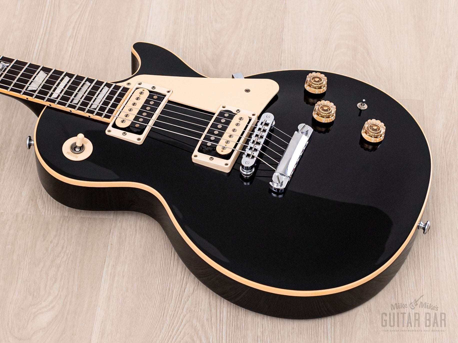 2014 Gibson Les Paul Classic Ebony, 57 Classic PAFs, Coil Taps & Turbo Boost w/ Case & Hangtags