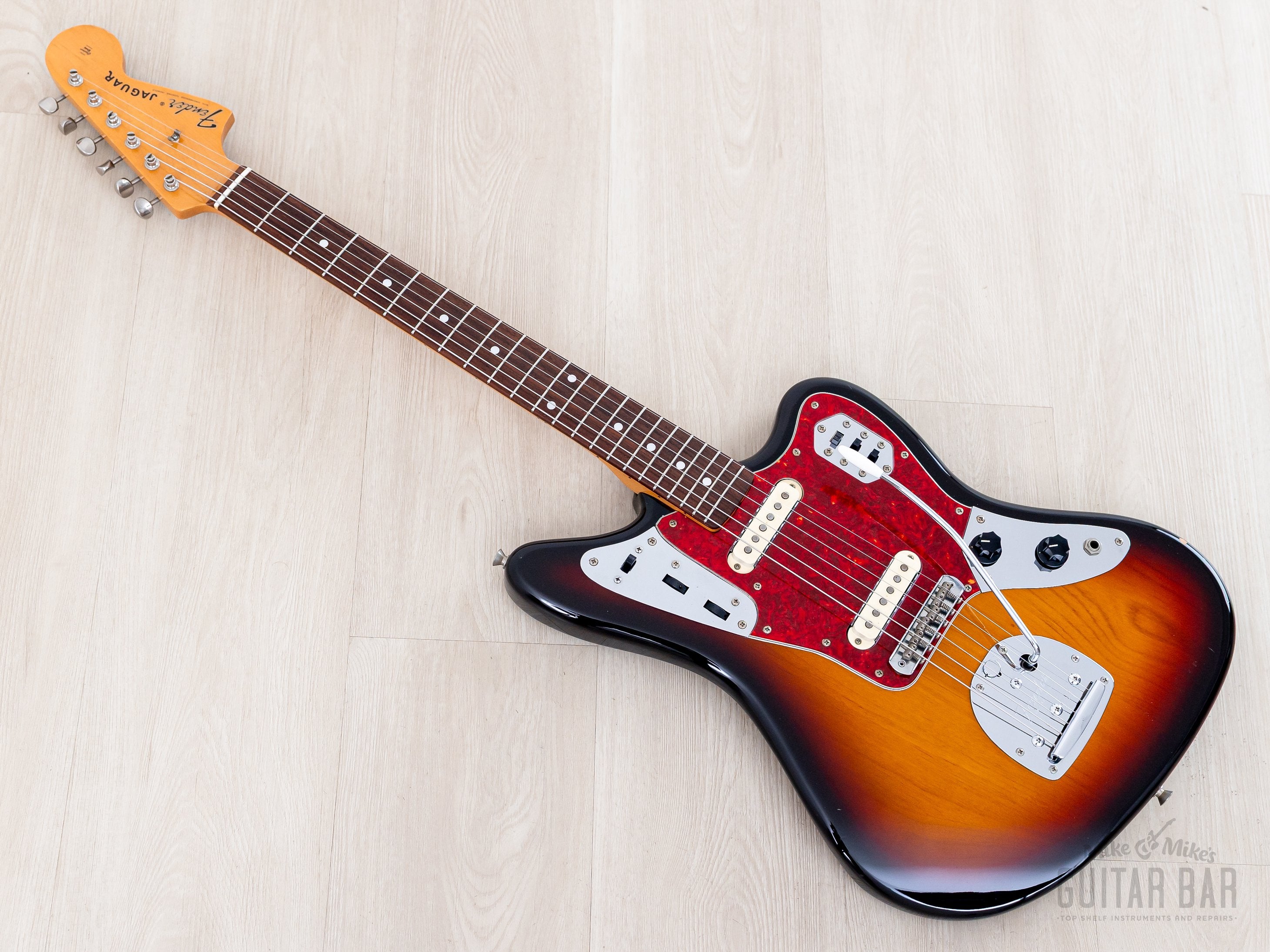 1998 Fender Jaguar '62 Vintage Reissue JG66-85 Sunburst, Japan CIJ