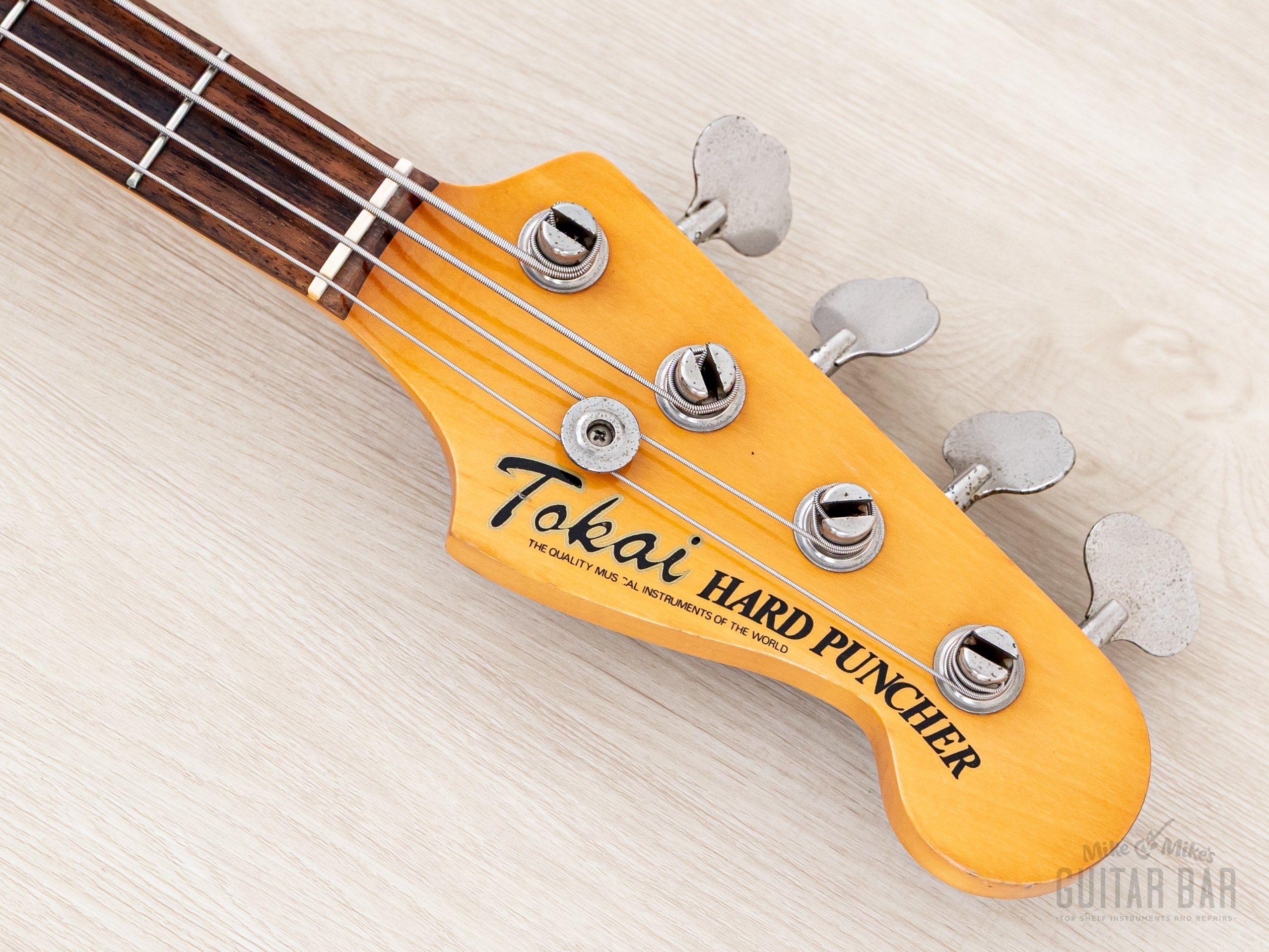 Tokai hard puncher スパロゴ期　PB-40 80年代 1981 Tokai Hard Puncher PB40 Vintage P Bass Black, Japan