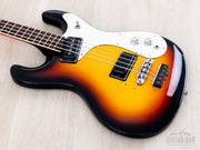 1991 Mosrite Ventures Model Bass, body and neck angled