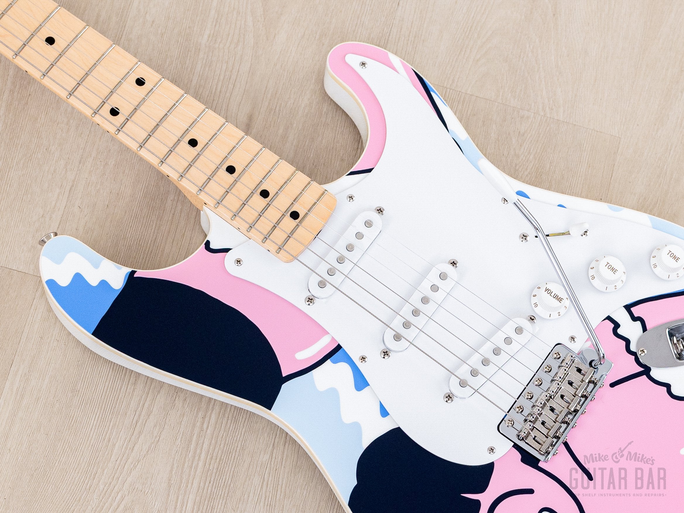 2019 Fender Art Gallery Collection Stratocaster FACE w/ Case & Hangtag