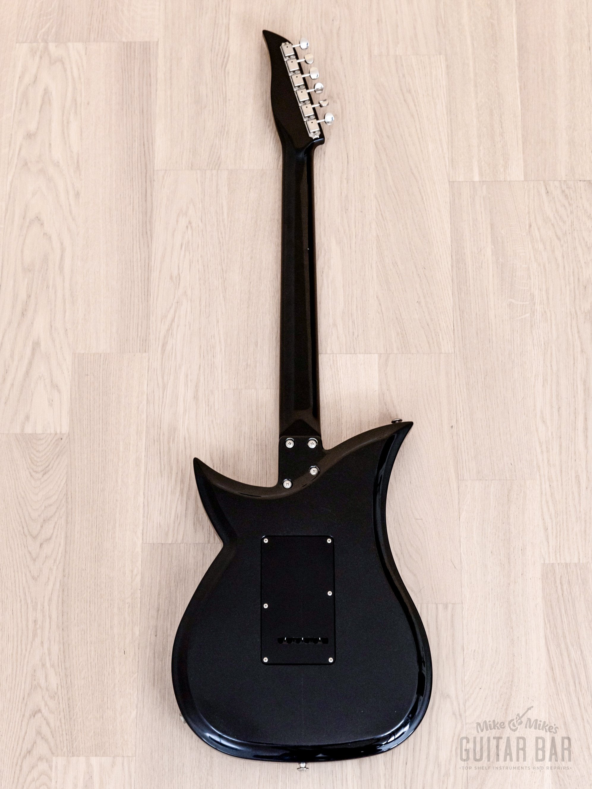 1990s Tokai Talbo A-125SH Aluminum Body Guitar Black Sparkle, Japan