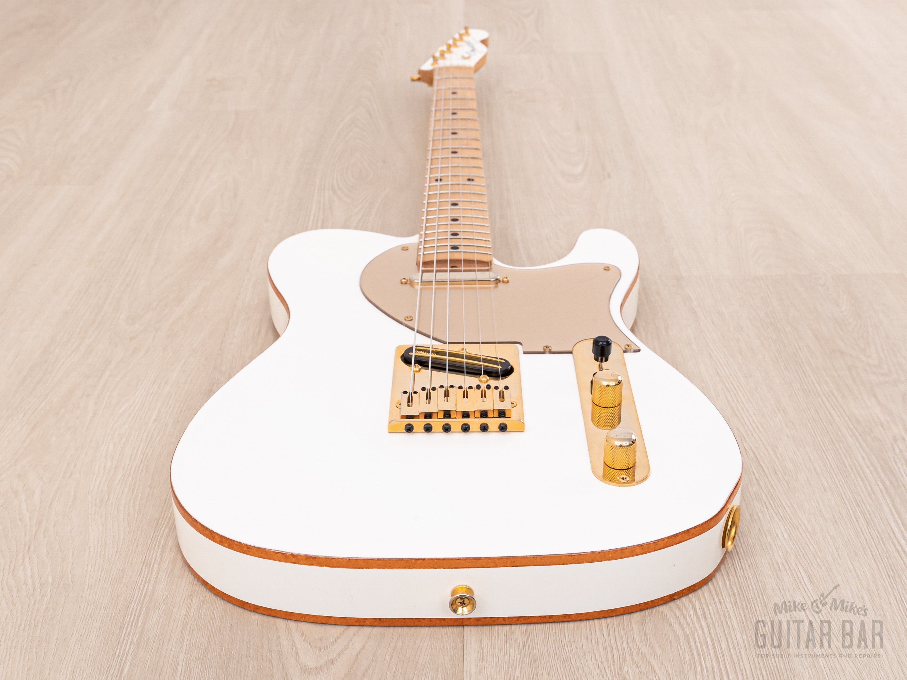 2017 Fender Haruna Signature Telecaster Arctic White Near-Mint w/ USA Dimarzio Pickups, Japan MIJ