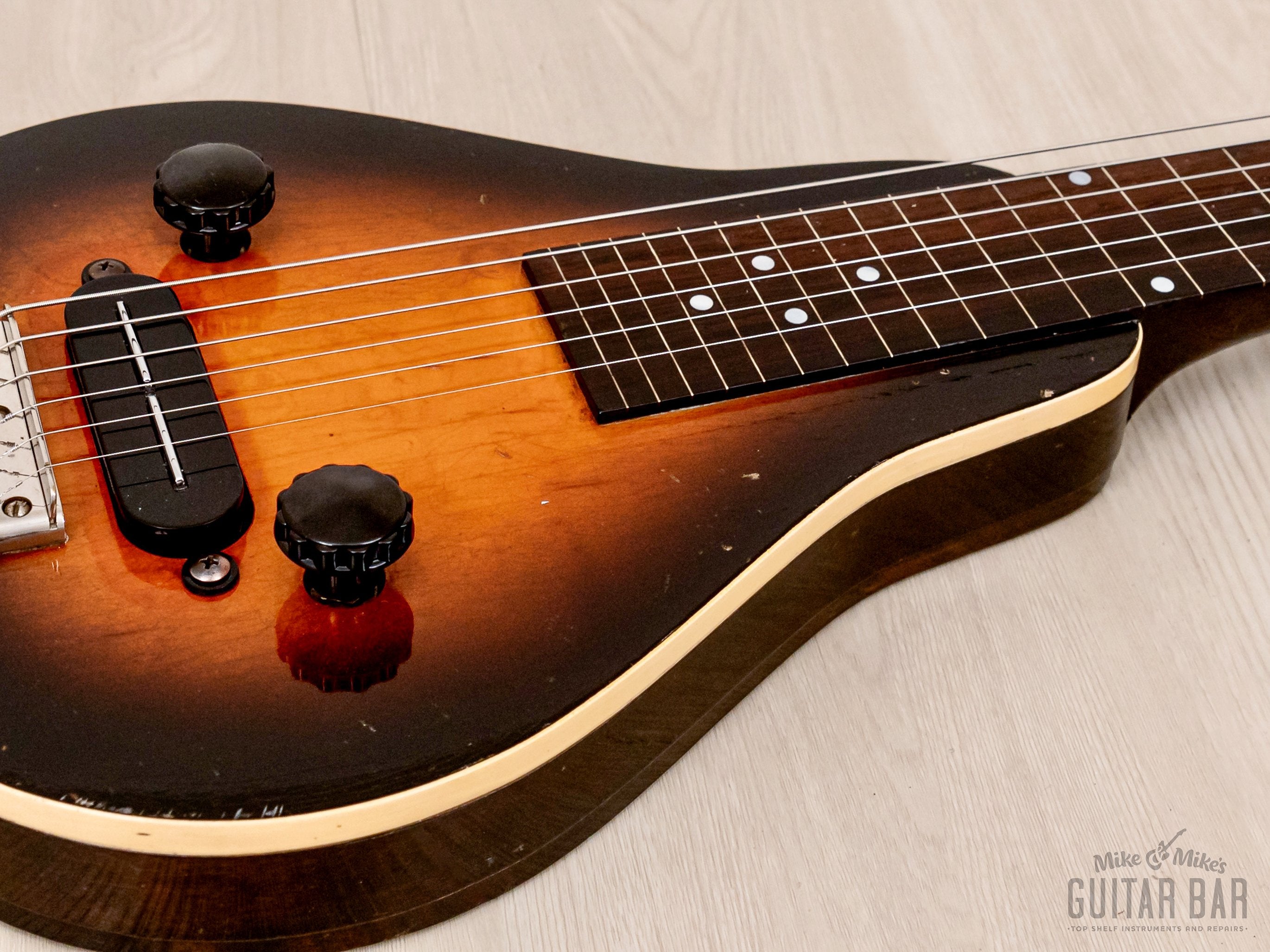 1938 Recording King by Gibson Roy Smeck AB104 Vintage Lap Steel w/ Tweed Case