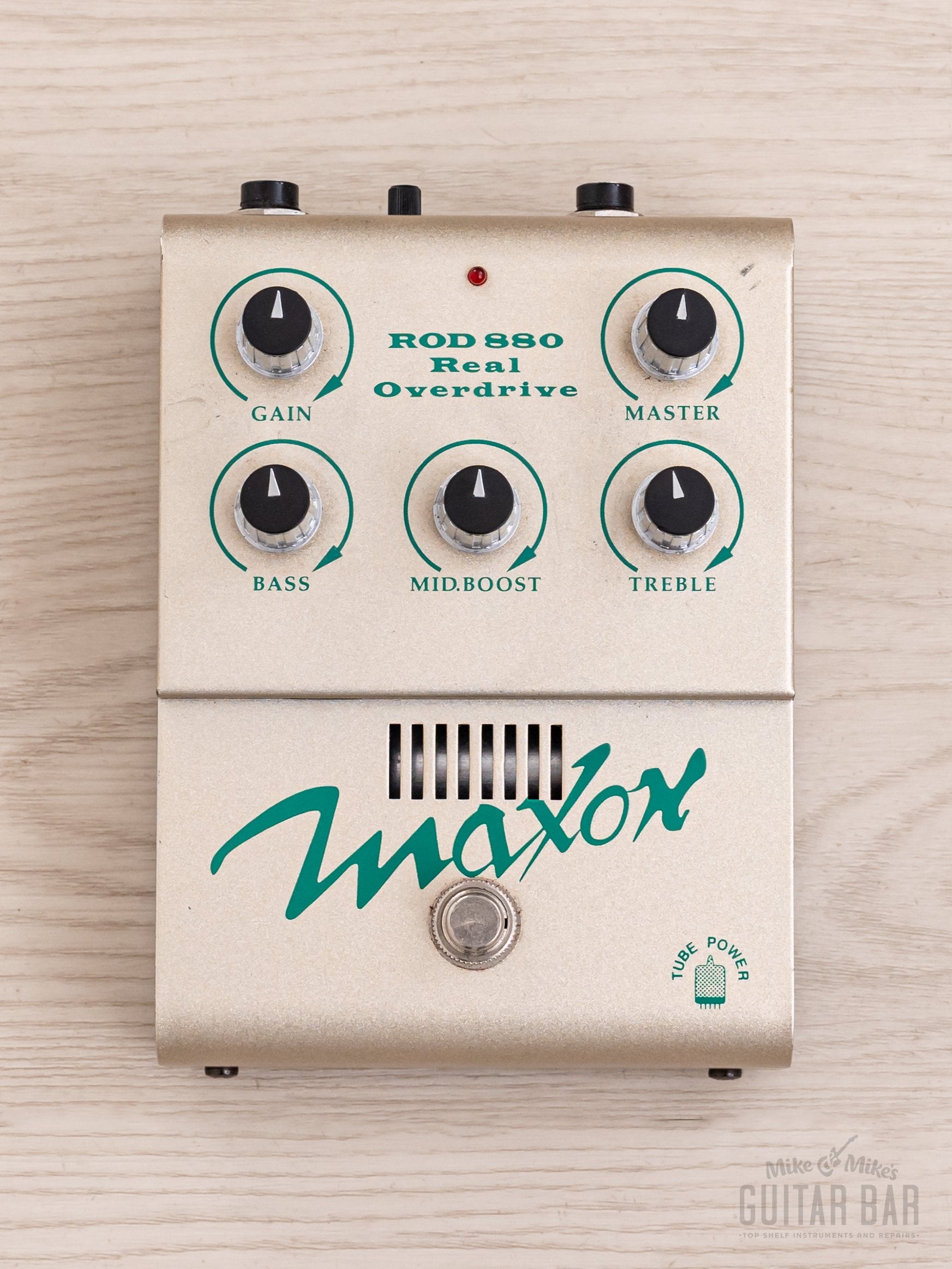 1996 Maxon ROD-880 Overdrive Effects Pedal w/ Box & Power Supply, Ibanez TK999 Tube King