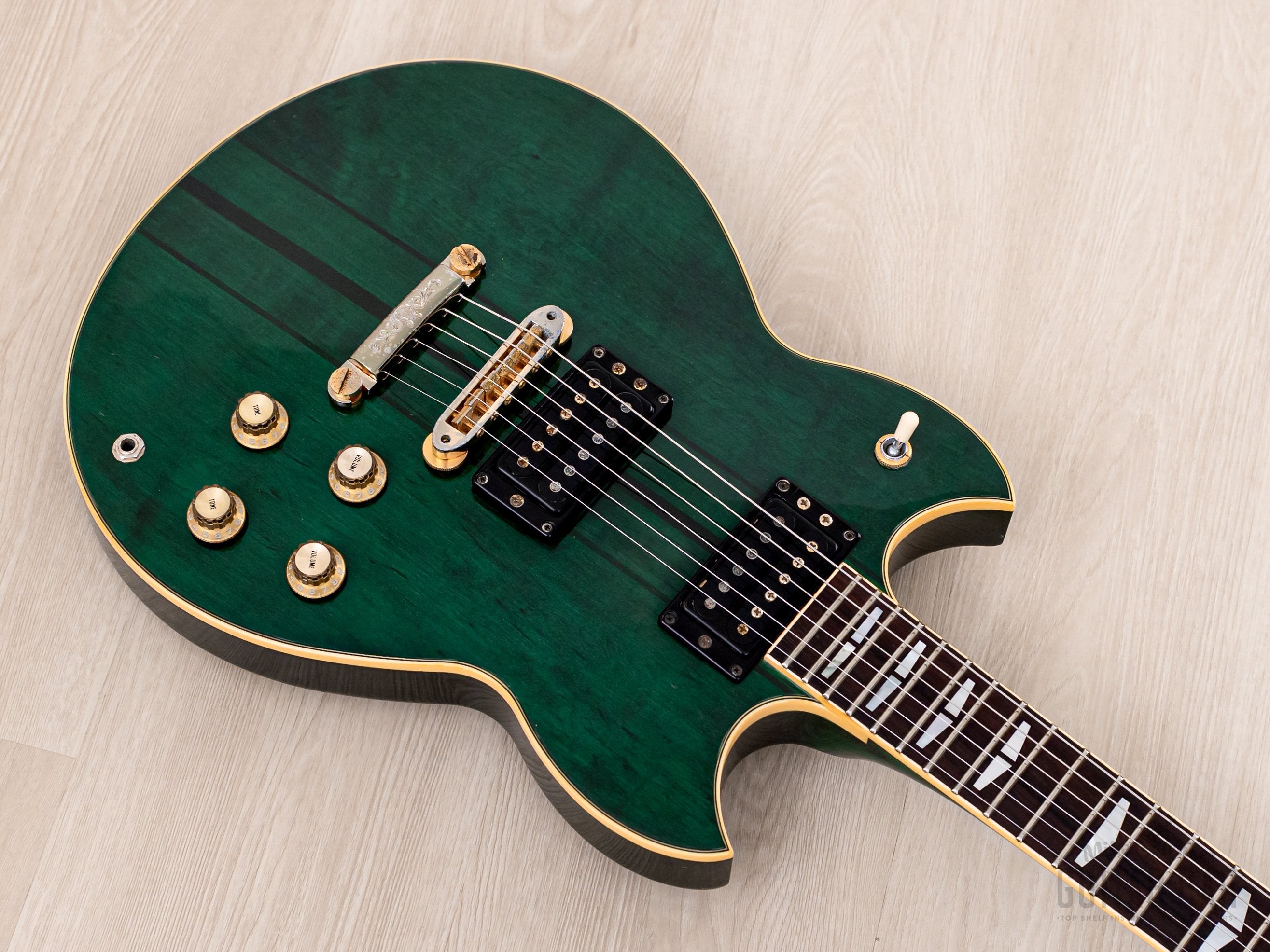 1982 Yamaha SG1500 Vintage Neck Through Guitar Jade Green