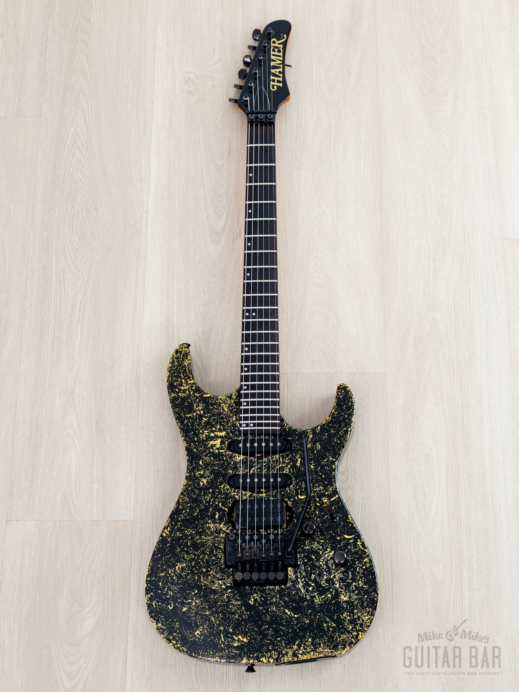 1991 Hamer USA Centaura Vintage HSS Superstrat Granite w/ DiMarzio, Se