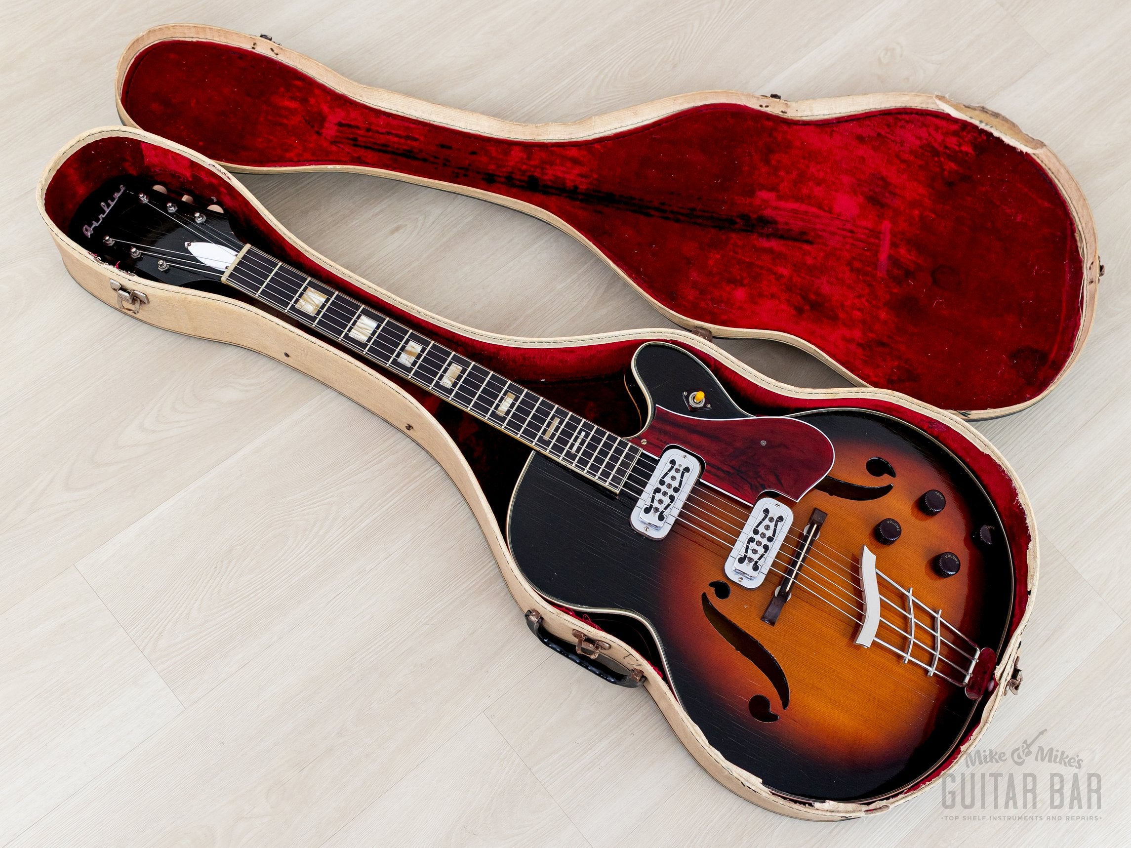 1962年製　REGAL harmony METEOR フルアコ　ヴィンテージ 2025年新作アイテムが続々登場 1962年製 REGAL harmony METEOR