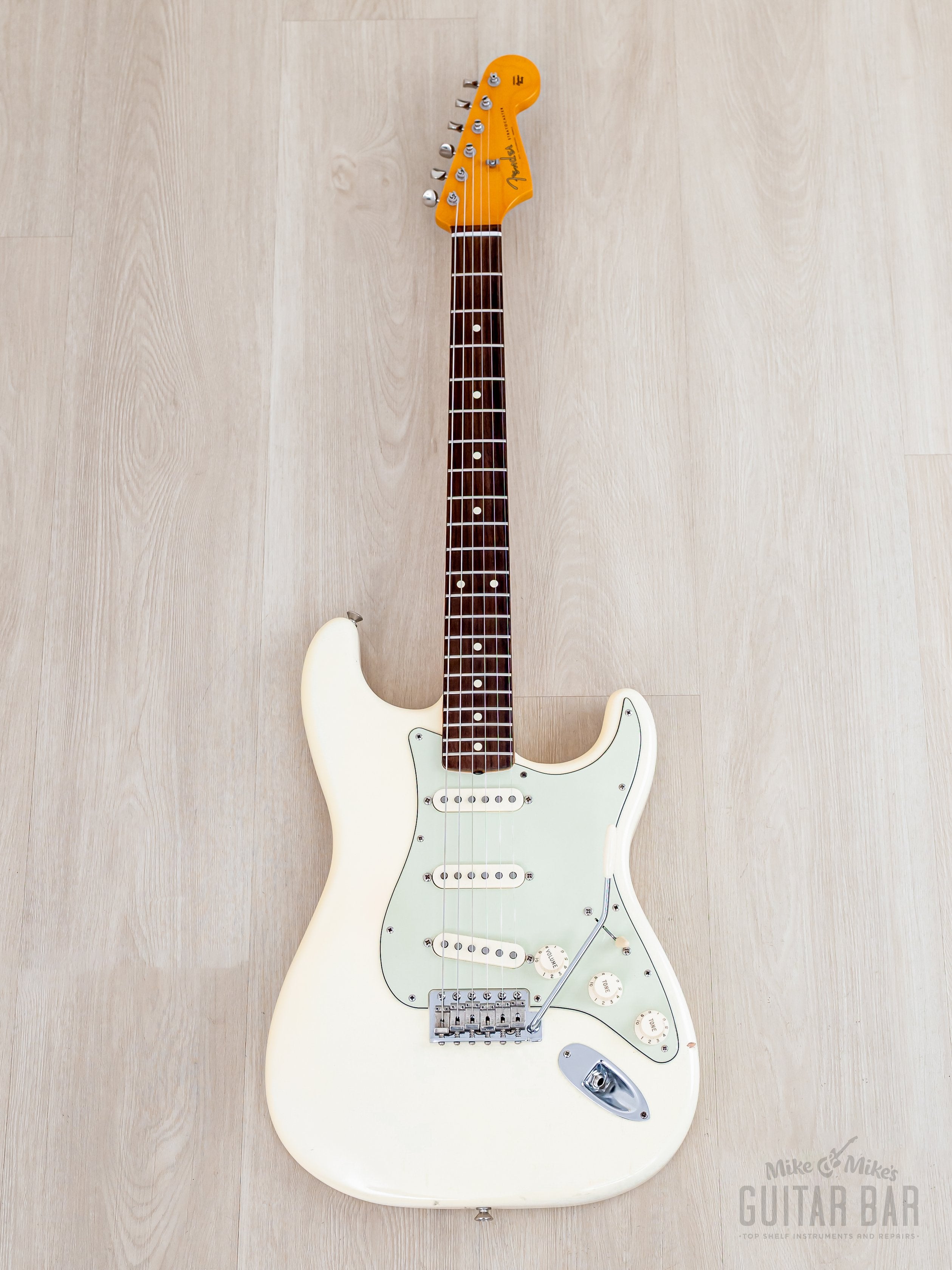 2012 Fender American Vintage Hot Rod '62 Stratocaster Olympic White w/