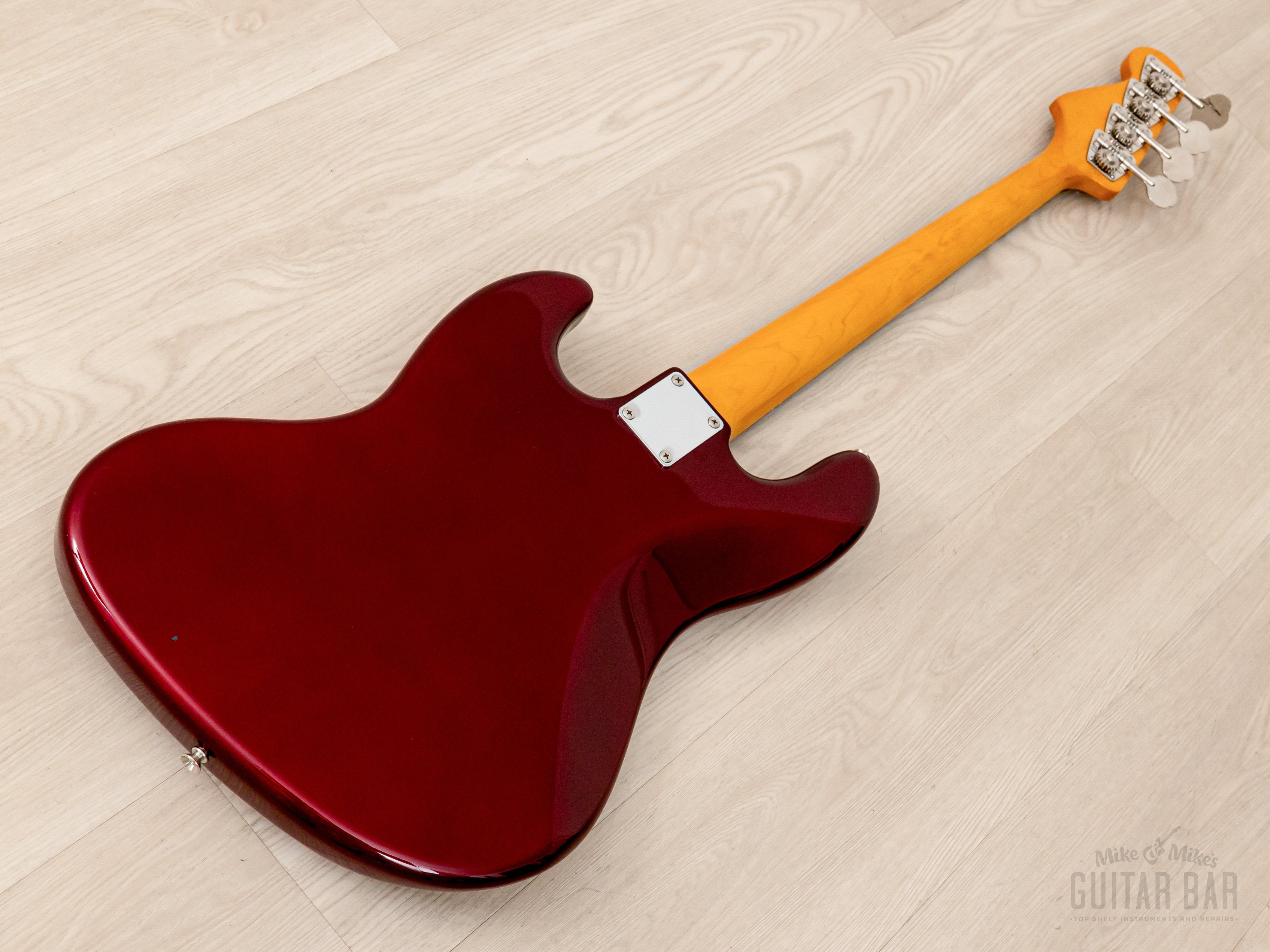 2009 Fender Jazz Bass ‘62 Vintage Reissue JB62-US Candy Apple Red w/ USA Pickups, Japan MIJ