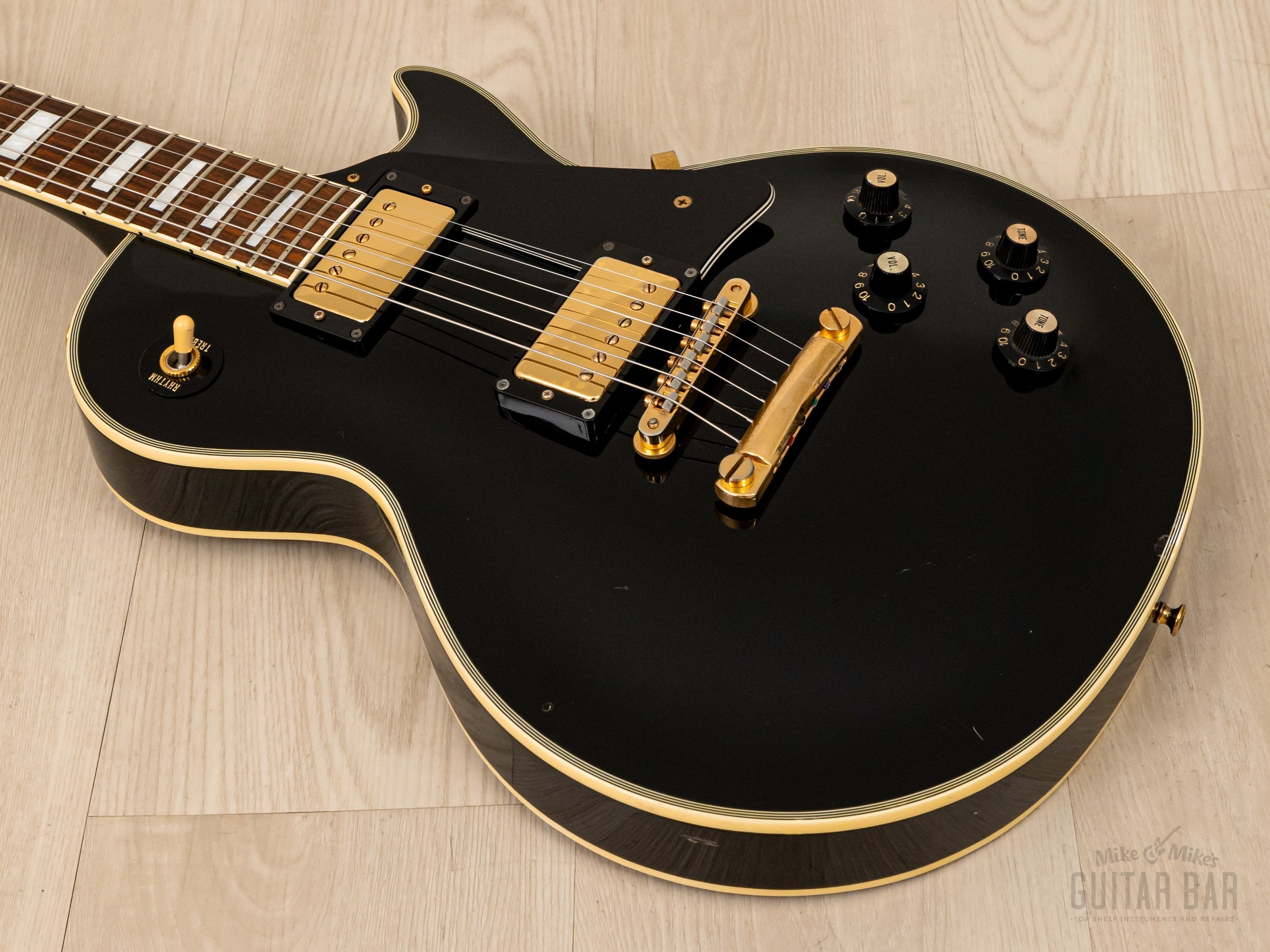 1990 Greco Mint Collection EGC-600 Black Beauty Custom w/ Screamin PAFs, Japan Fujigen