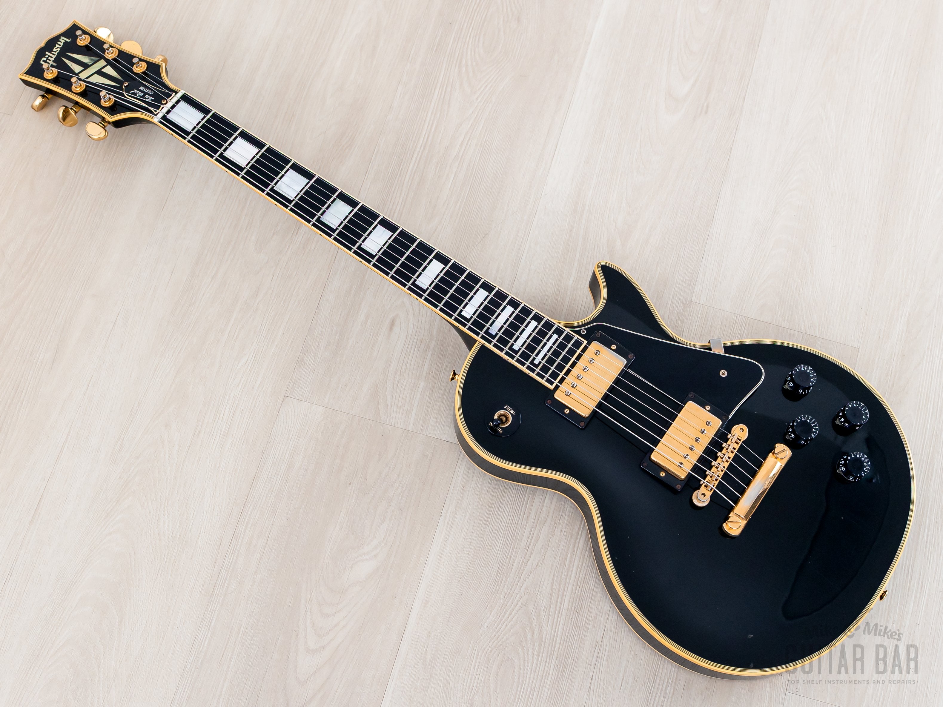 1993 Gibson Historic '57 Les Paul Custom Black Beauty LPB7 w/ '57 Clas