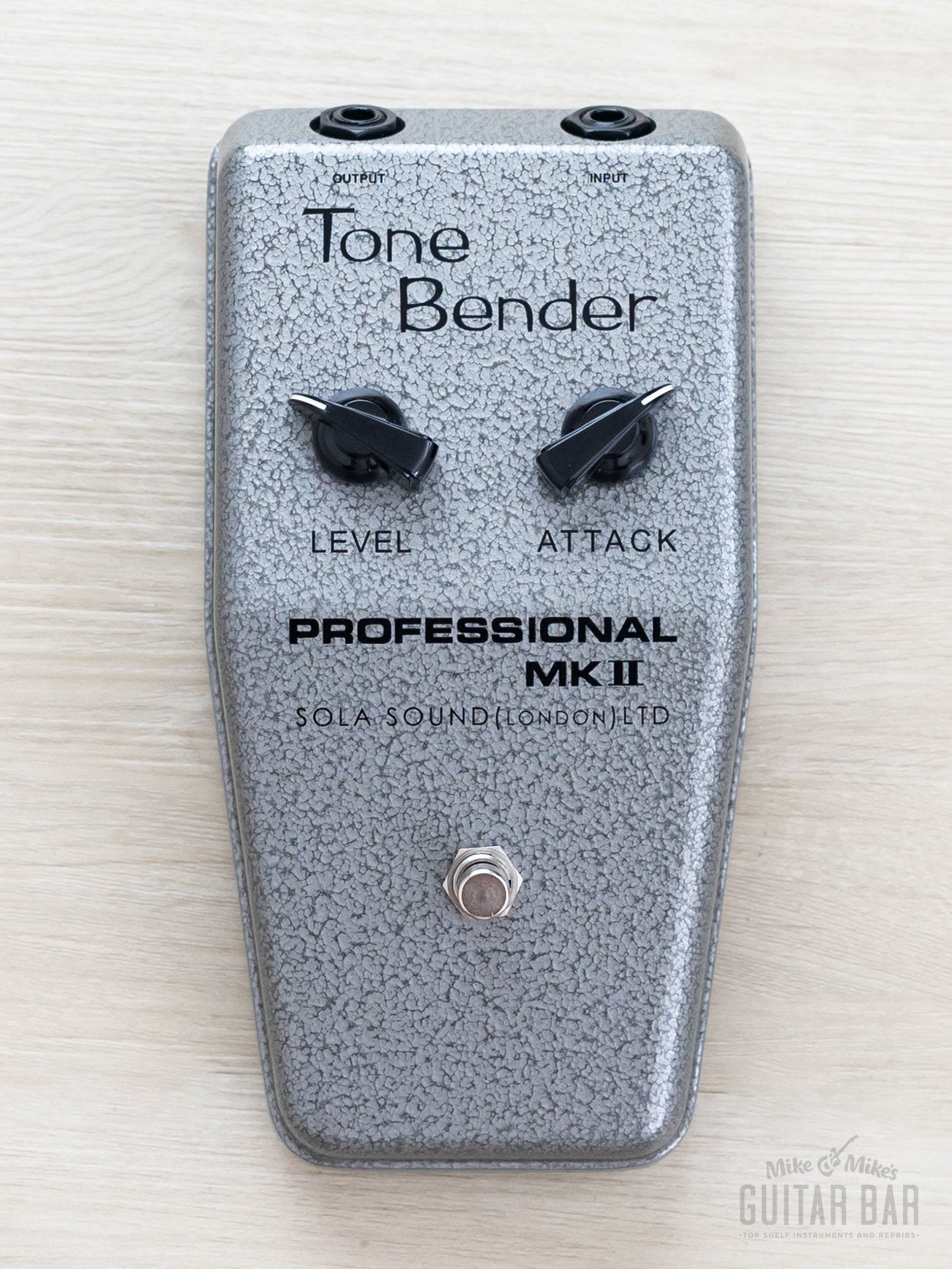 2011 Sola Sound Professional MKII Tone Bender David Main DAM, Mint w/