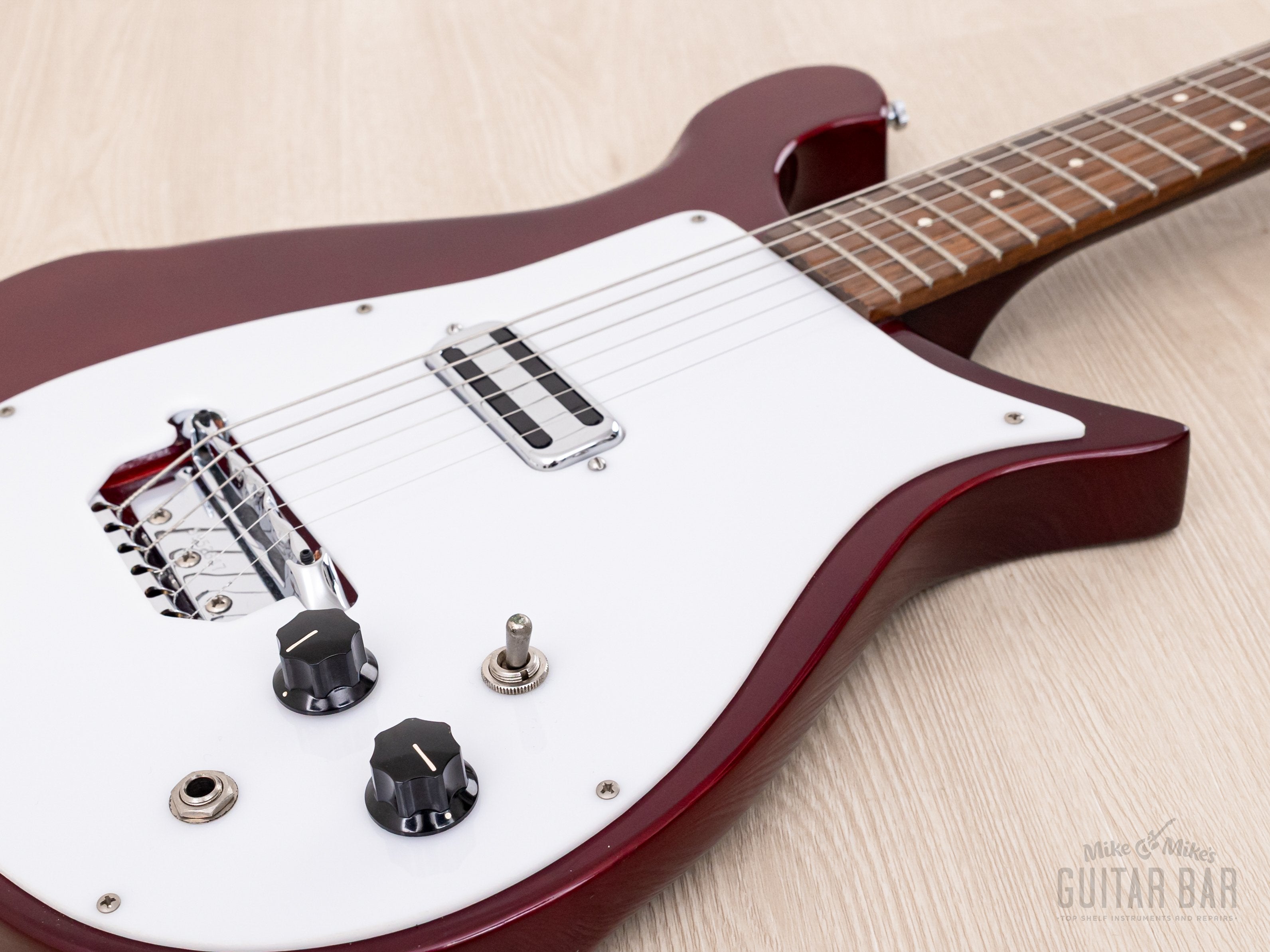 1999 Rickenbacker 425V63 Limited Edition Vintage Reissue Burgundyglo w/ Toaster Top, Case