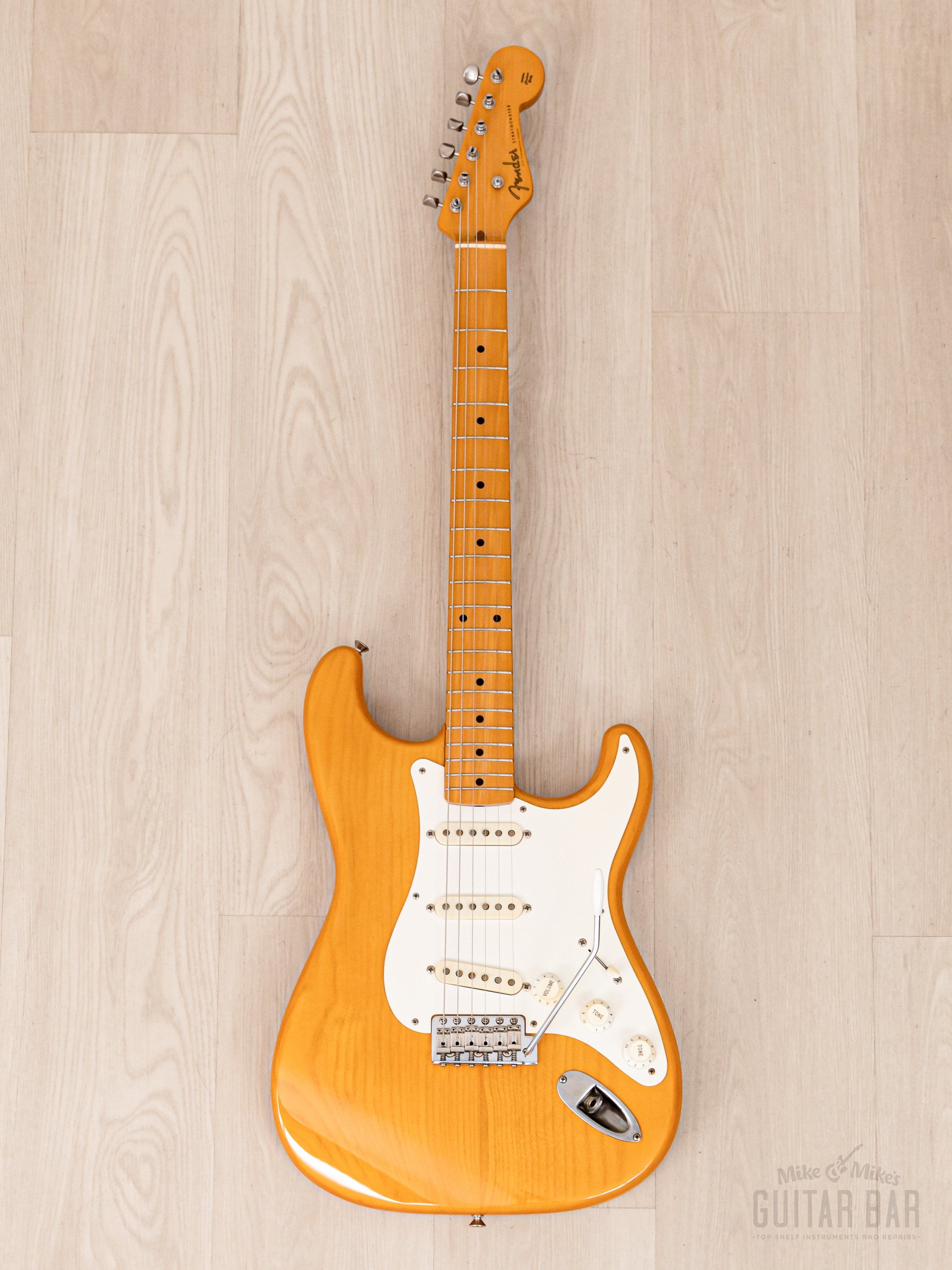 1993 Fender Stratocaster '54 Vintage Reissue ST54-75RV w/ V Neck, Lacquer Finish & USA Pickups, Japan MIJ Fuijgen
