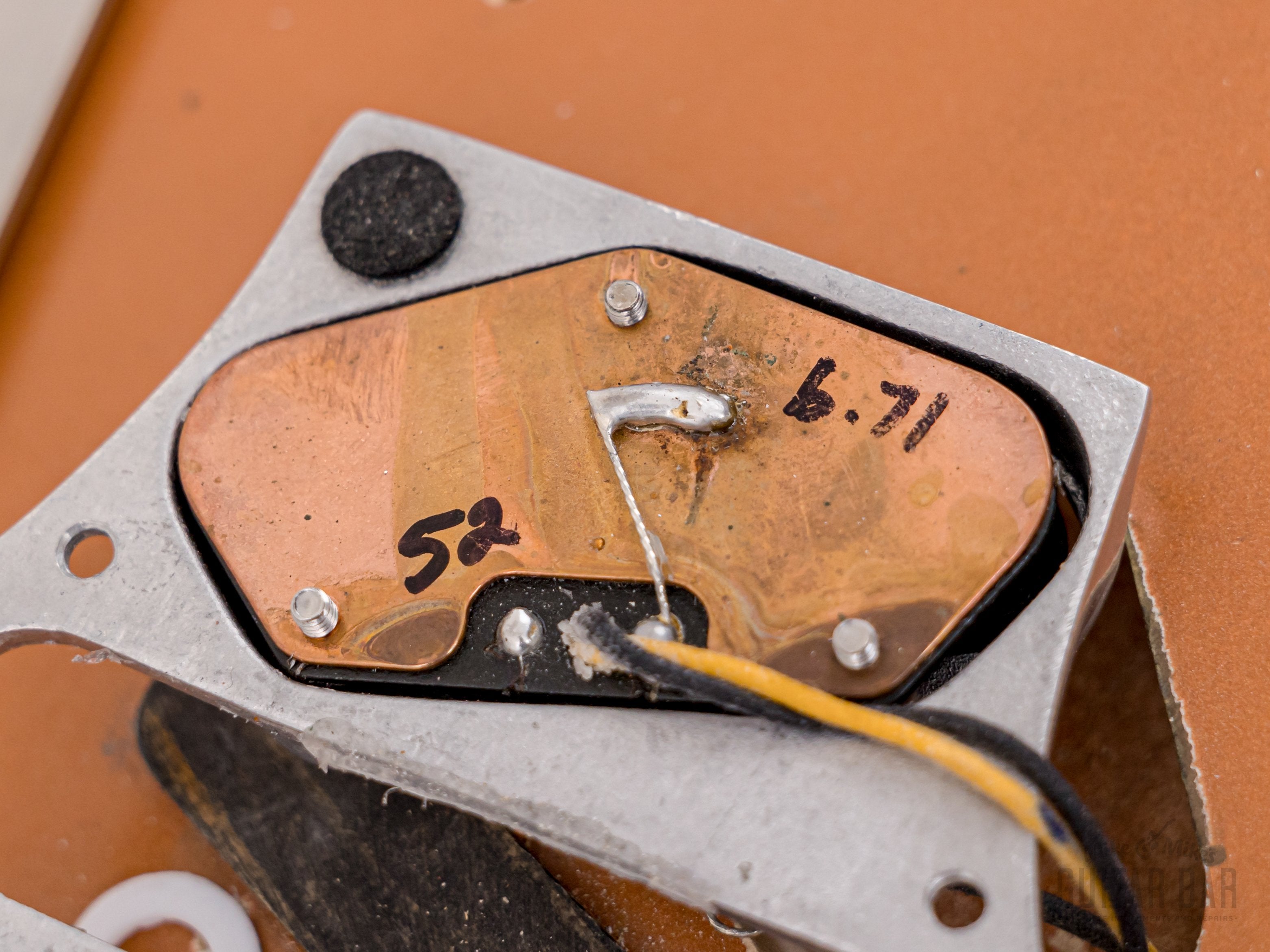 Telecaster Partscaster MJT Relic Copper Lacquer w/ Fender Licensed Neck, Lollar, Bigsby B16 & Case