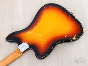 1965 Jazzmaster back with belly carve wear