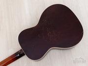 1937 Gibson L-37 back close-up showing buckle wear