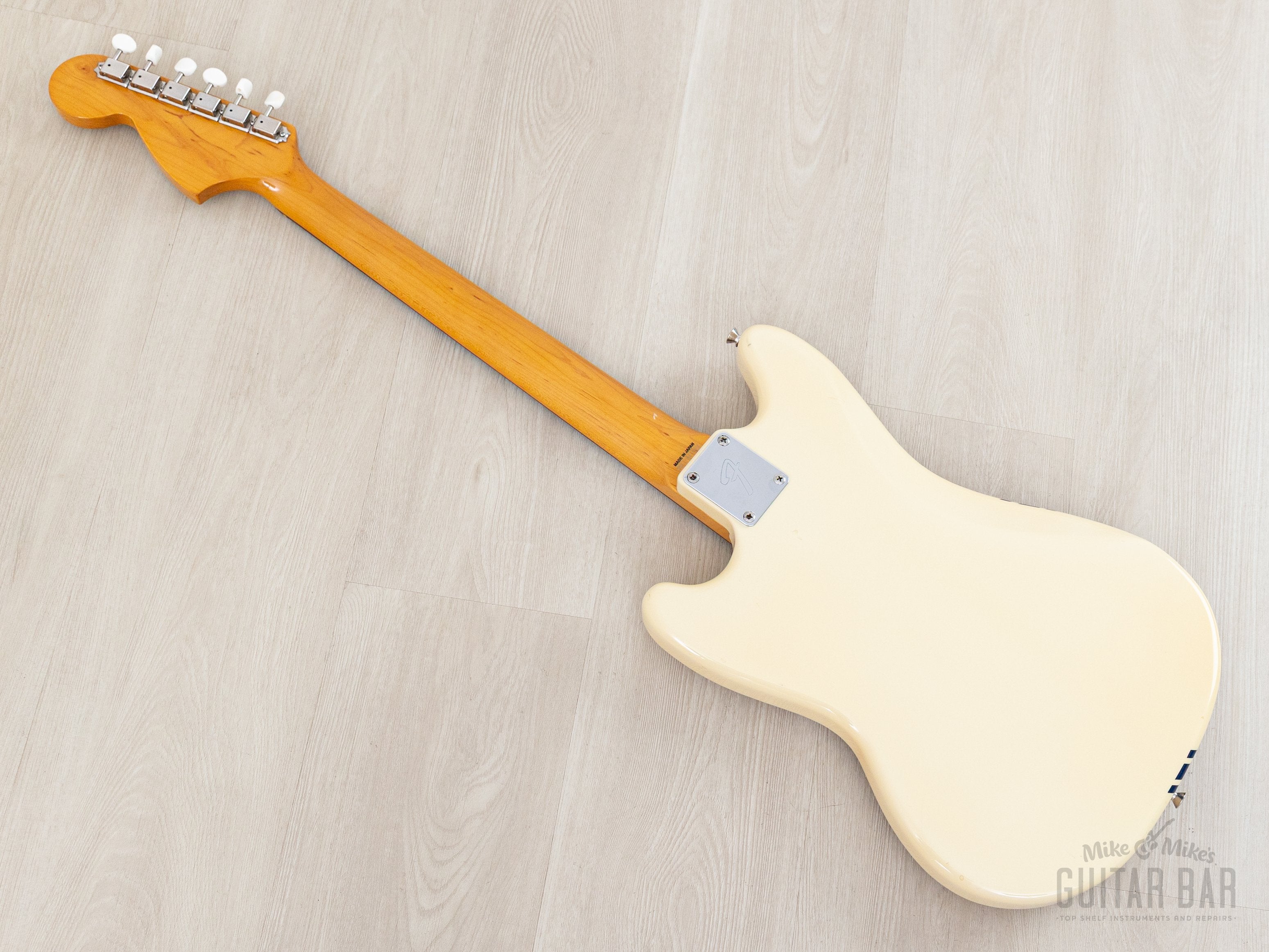 2011 Fender Competition Mustang '73 Vintage Reissue MG73-CO Olympic Wh